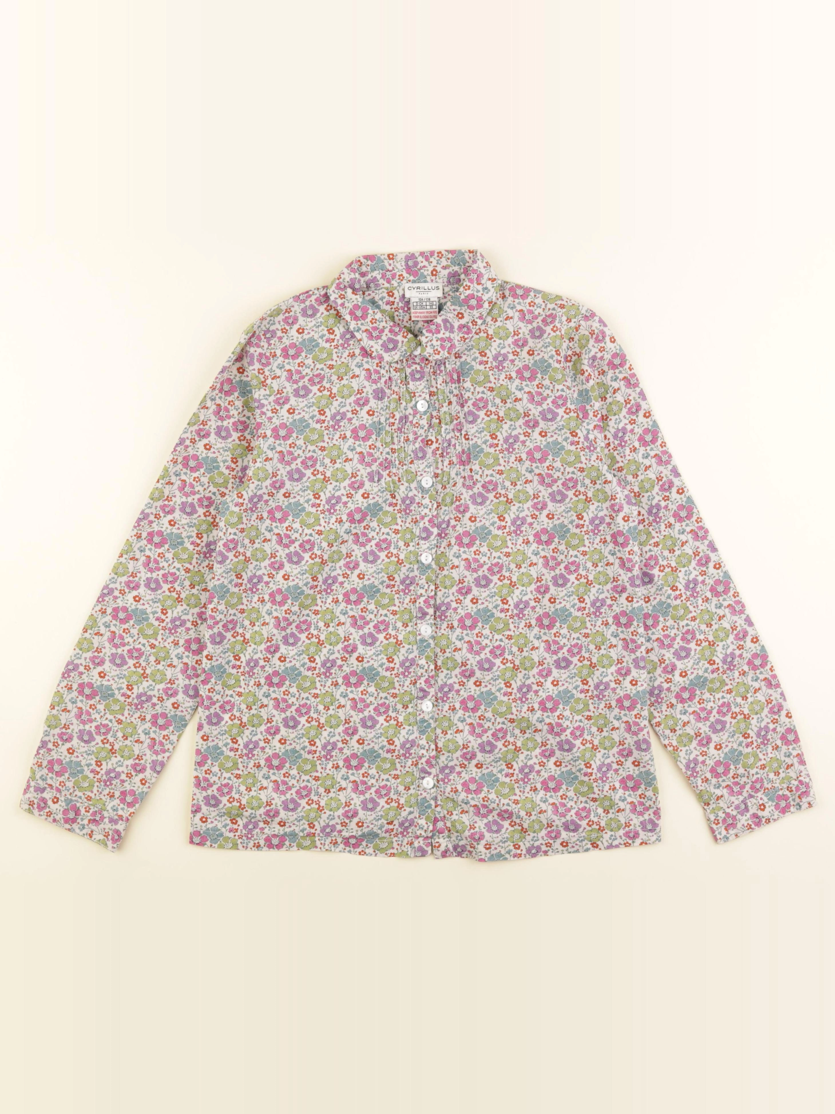 Cyrillus - blouse multicolore - 10 ans