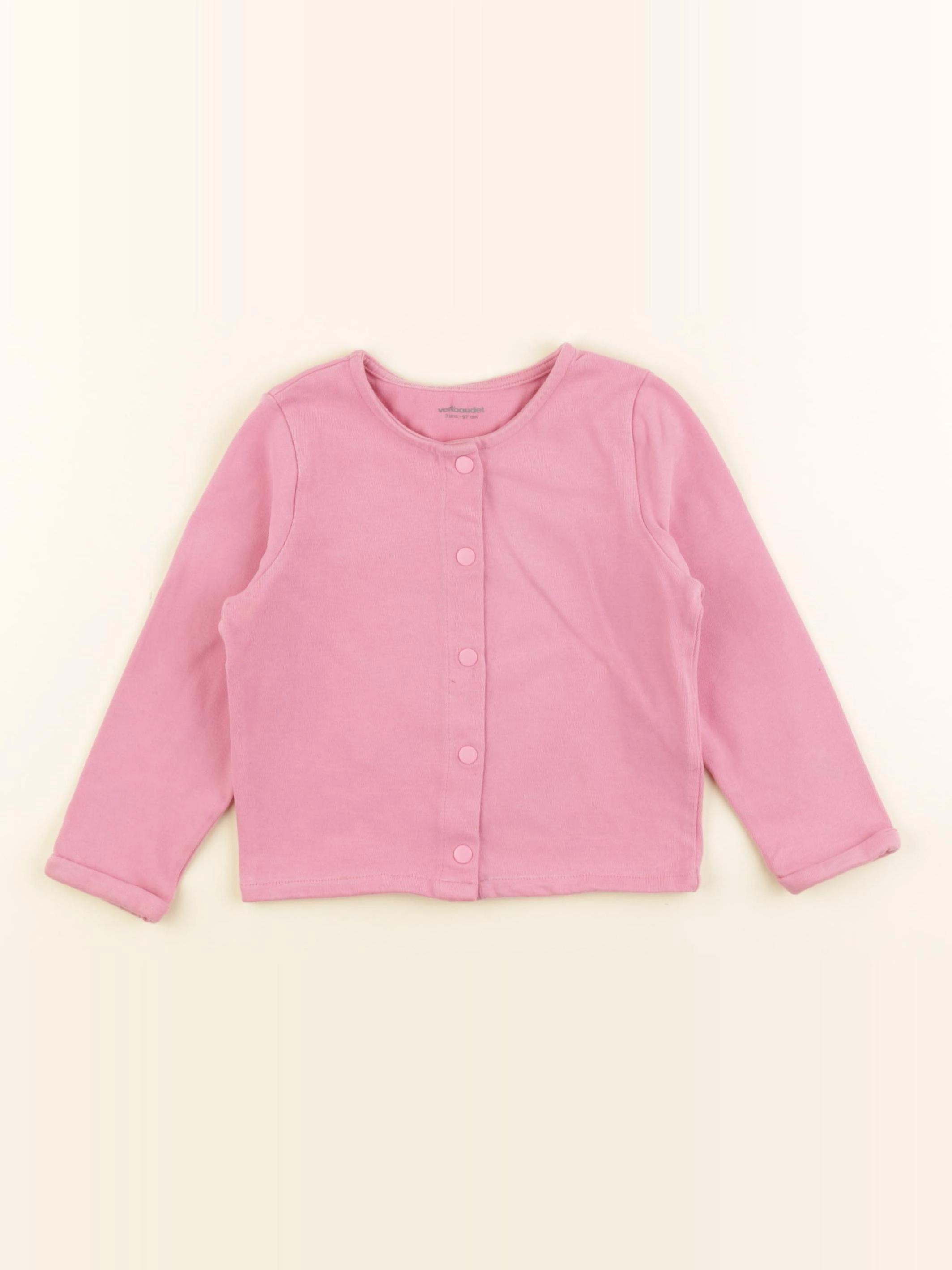 Vertbaudet - tee-shirt rose - 3 ans