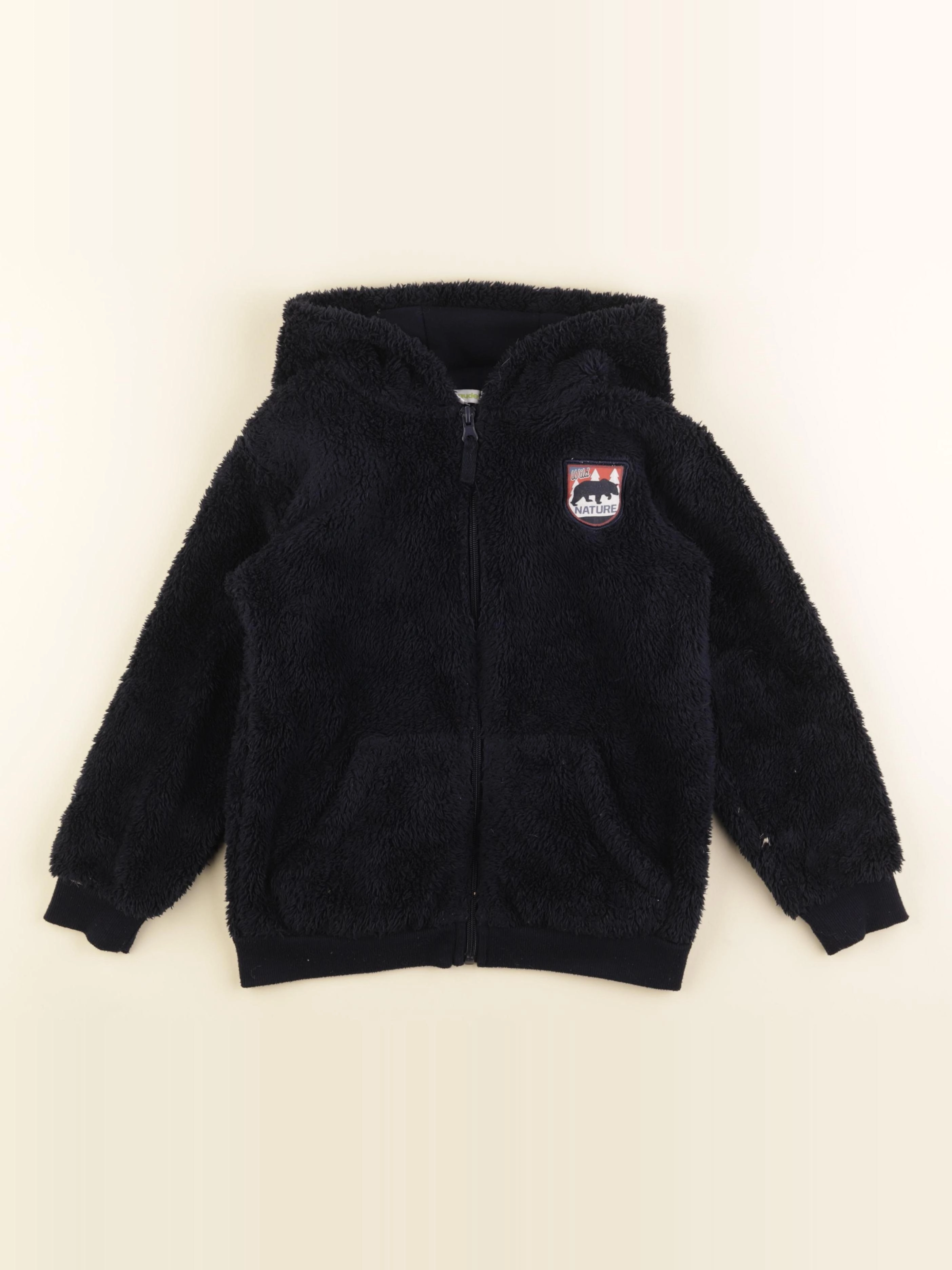 Vertbaudet - gilet bleu - 8 ans