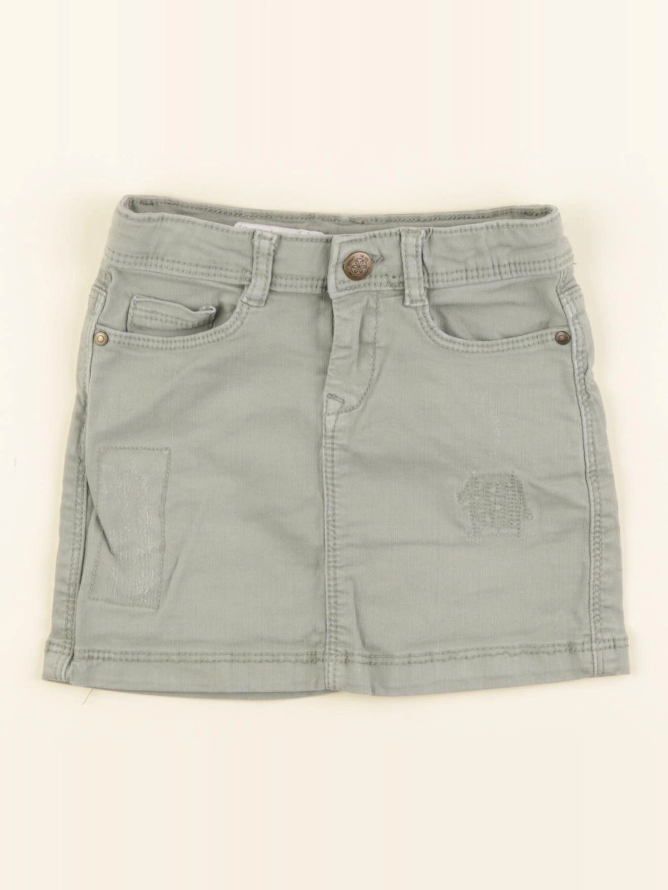 Tape à l'oeil - jupe vert - 3 ans