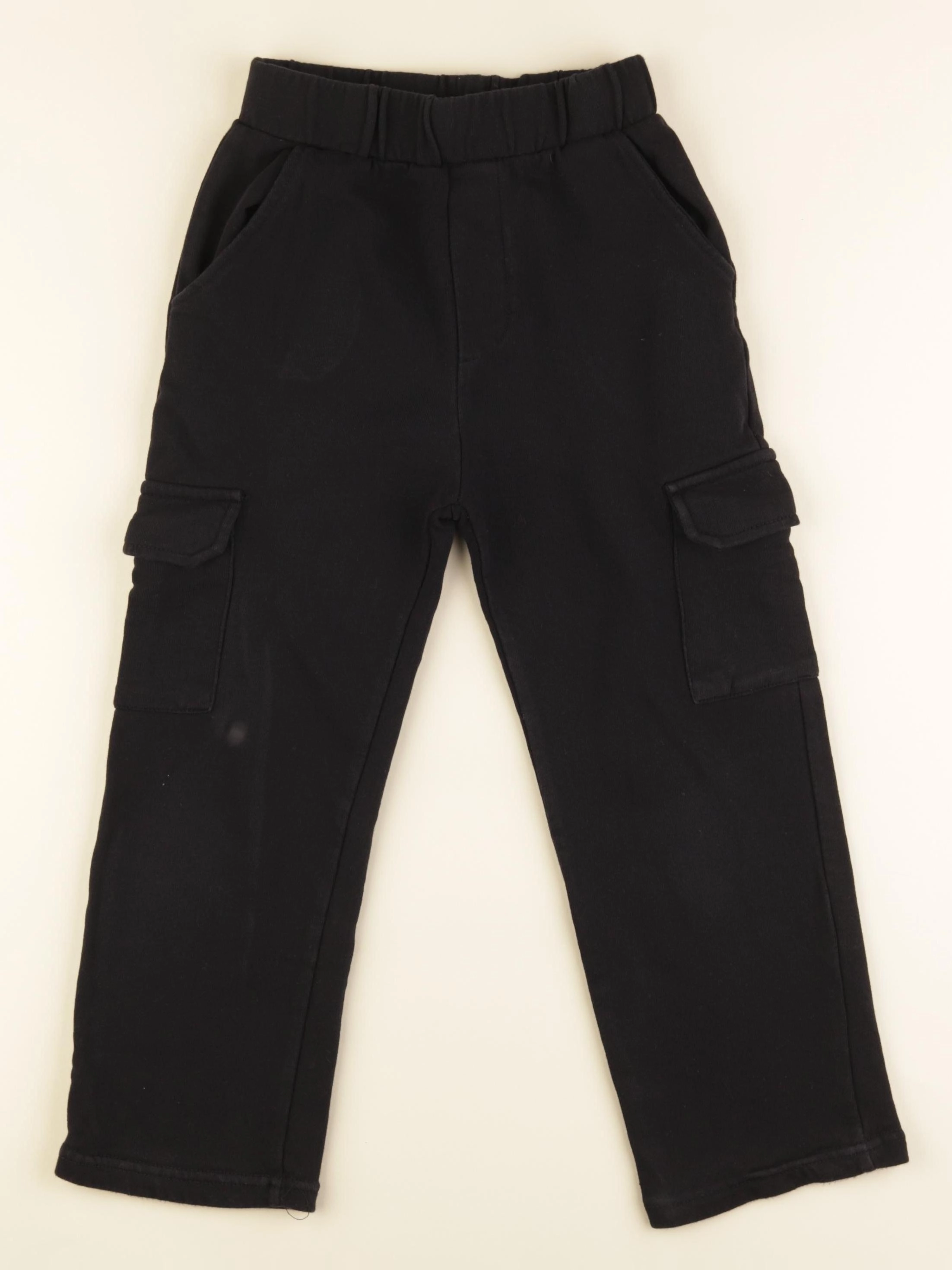 Mango - jogging noir - 7/8 ans