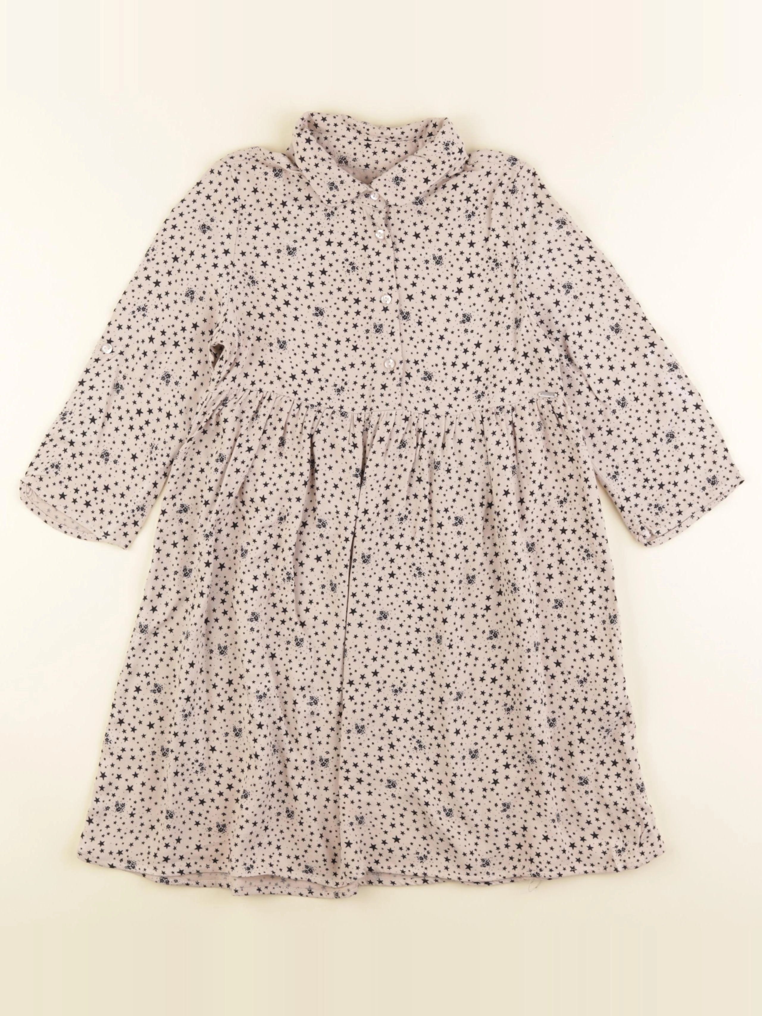 IKKS - robe beige - 6 ans