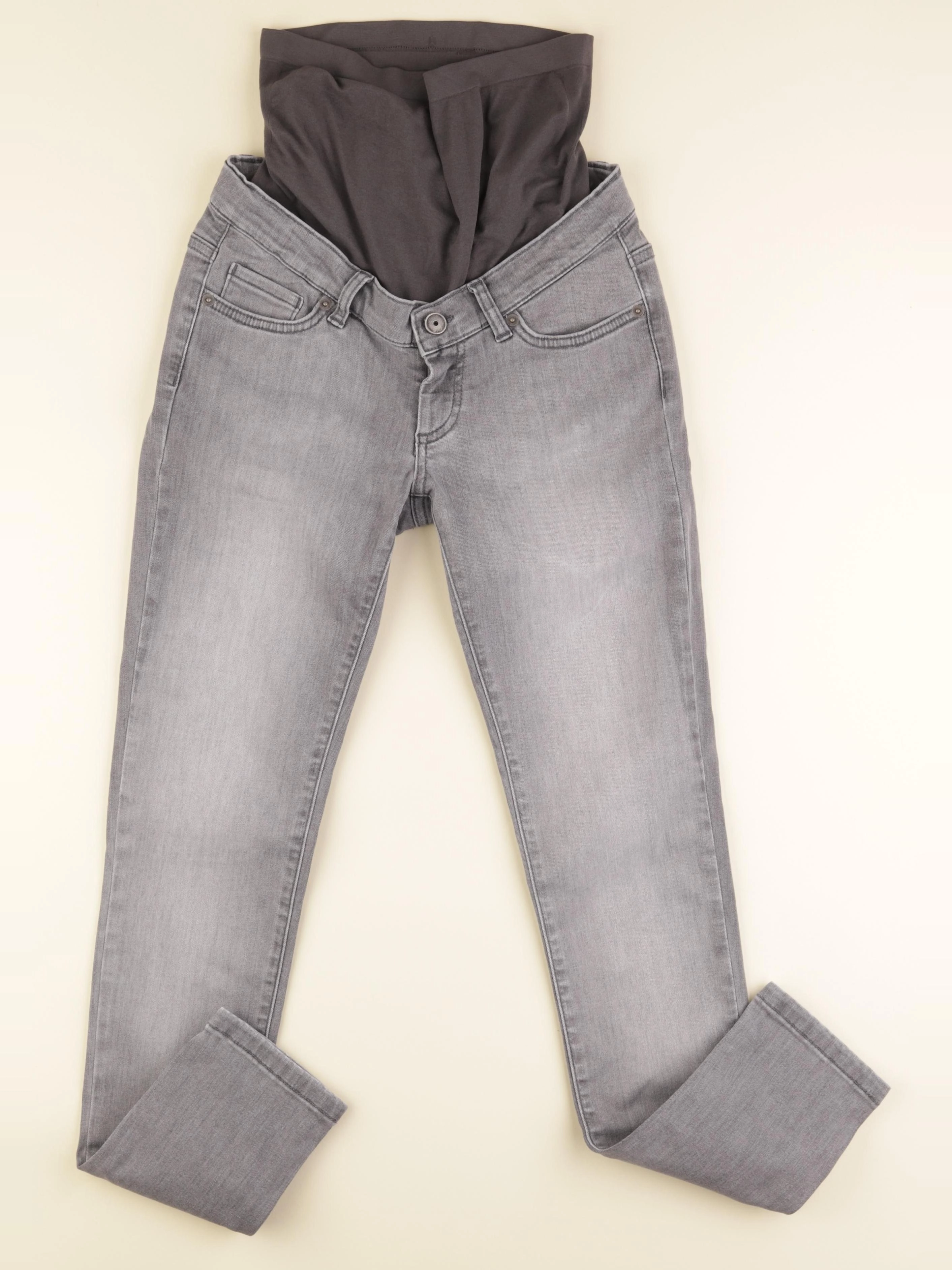 Envie de fraise - jean grossesse gris - 36