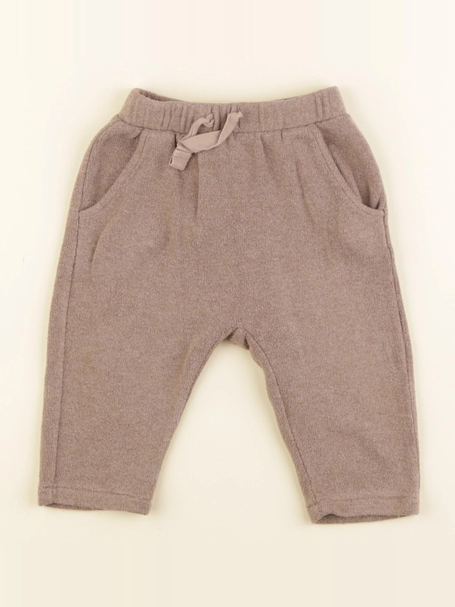 Zara - jogging marron - 9/12 mois