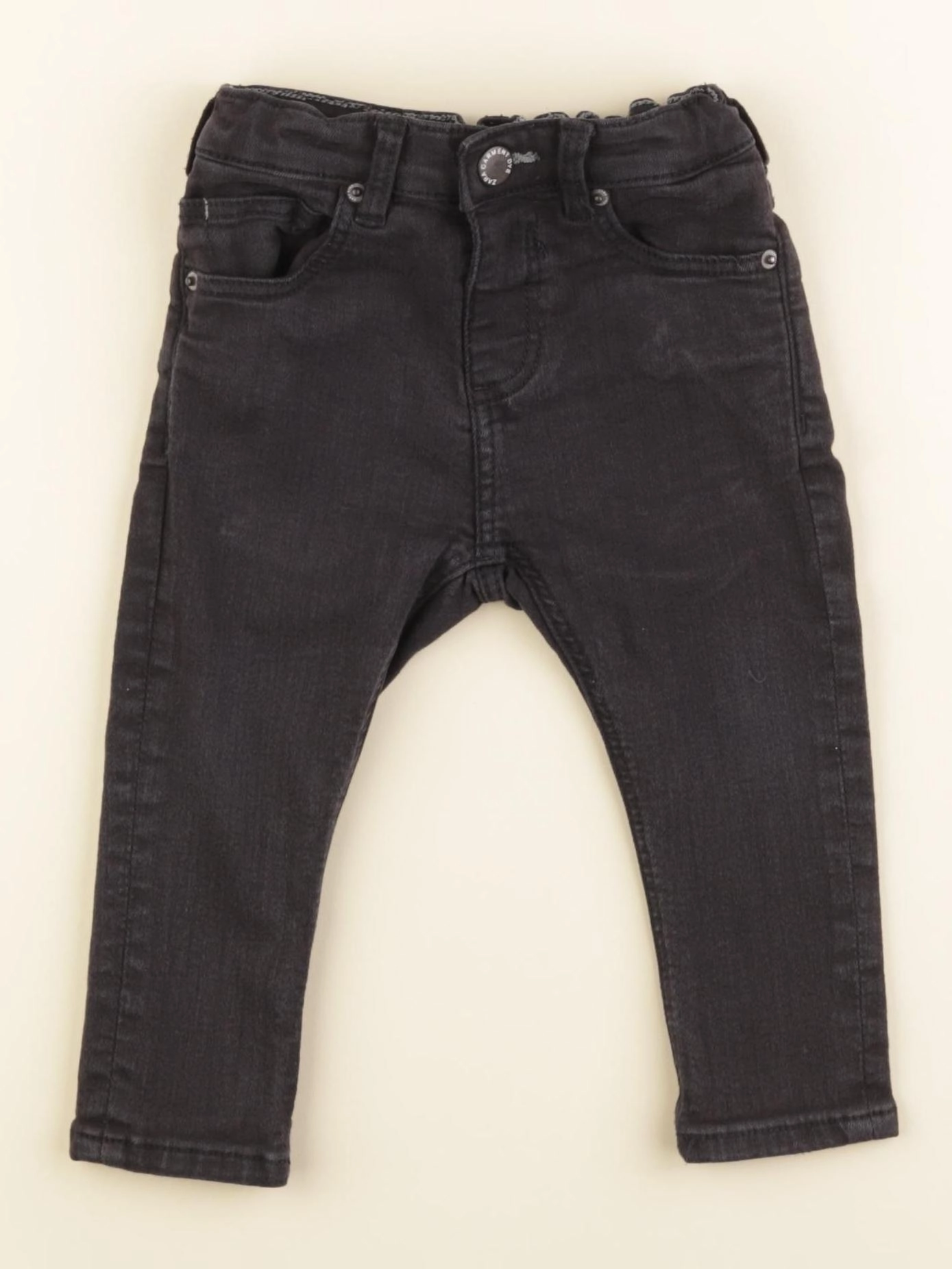 Zara - pantalon gris - 9/12 mois