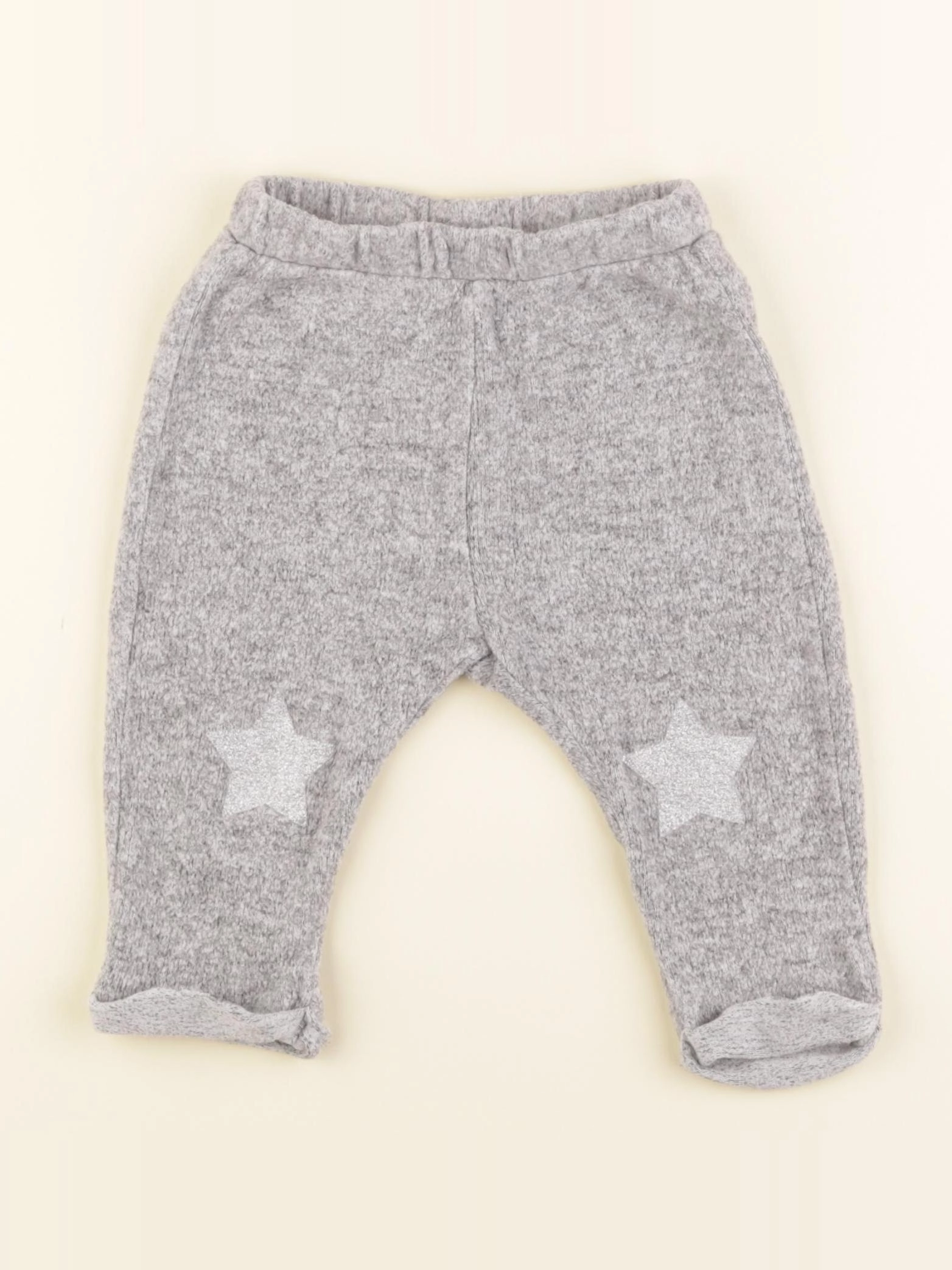 Zara - legging gris - 9/12 mois