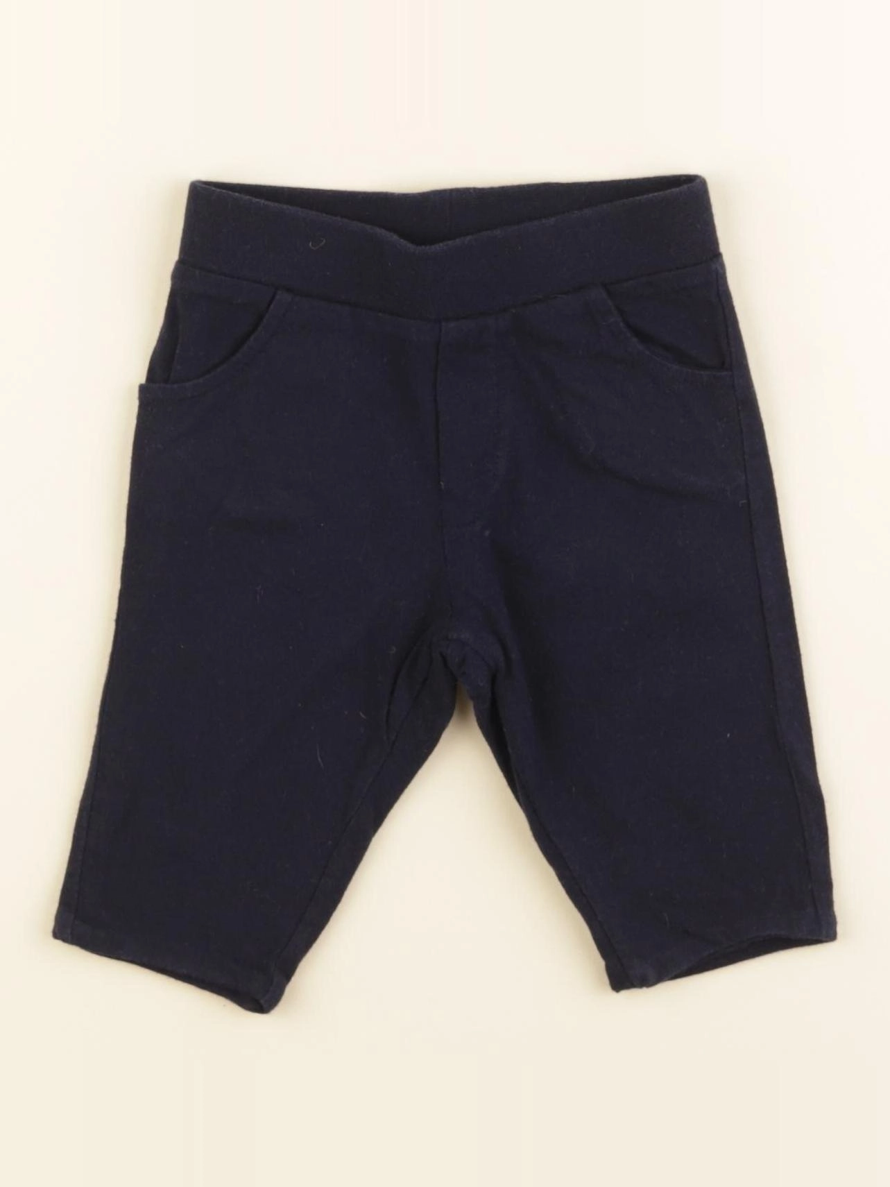 Jacadi - pantalon doublé bleu - 3 mois