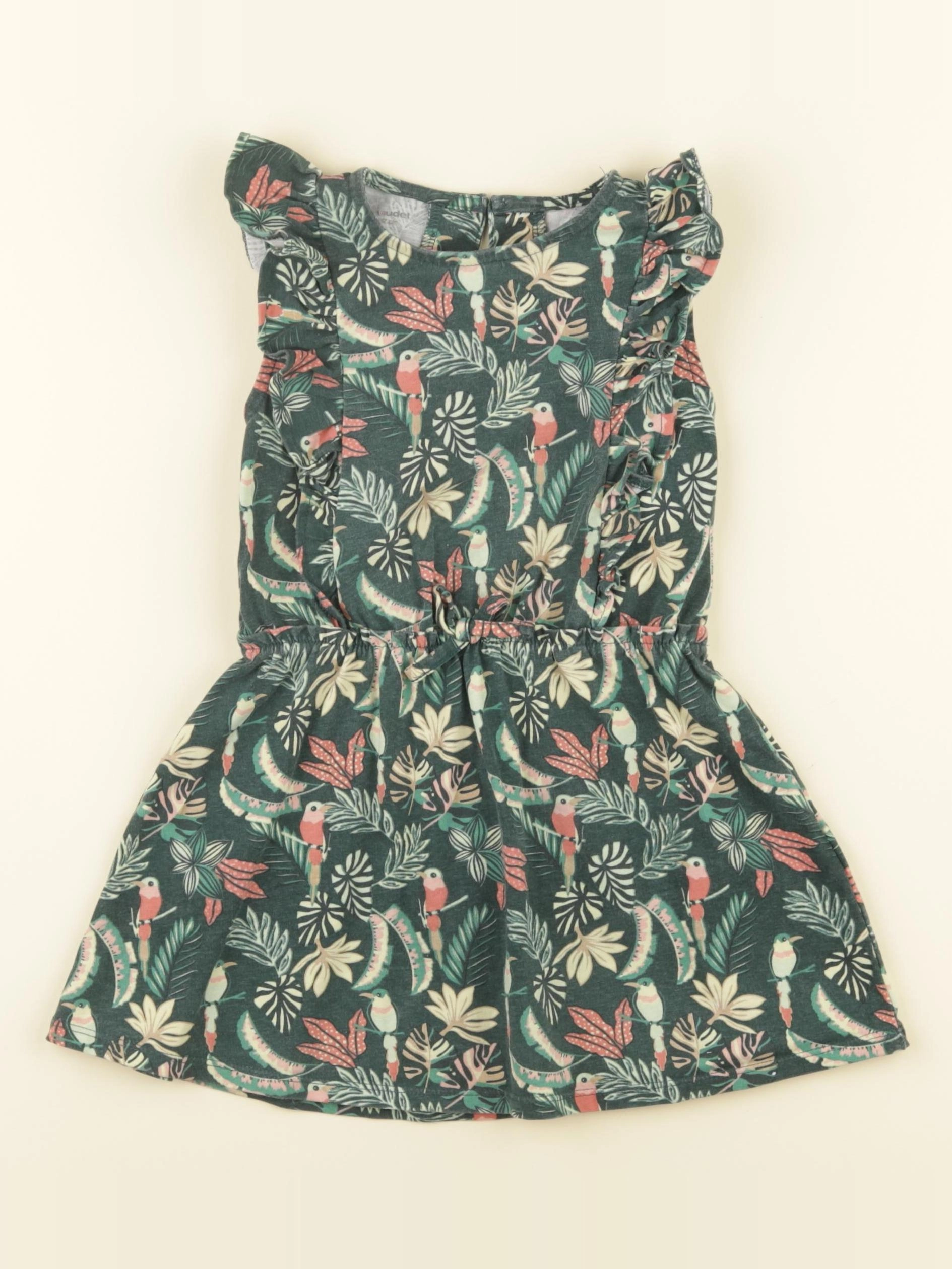 Vertbaudet - robe vert - 3 ans