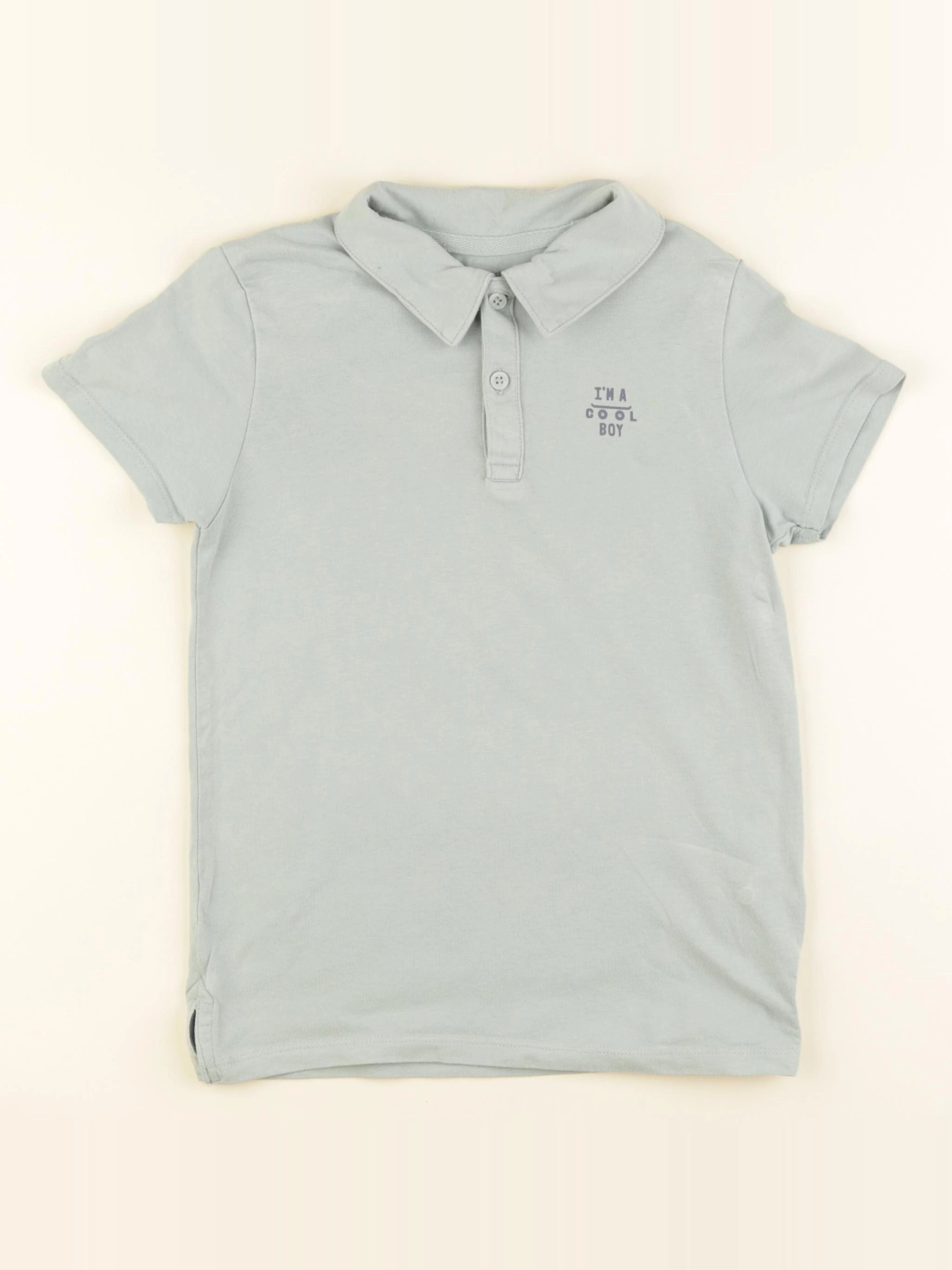 Vertbaudet - tee-shirt vert - 8 ans