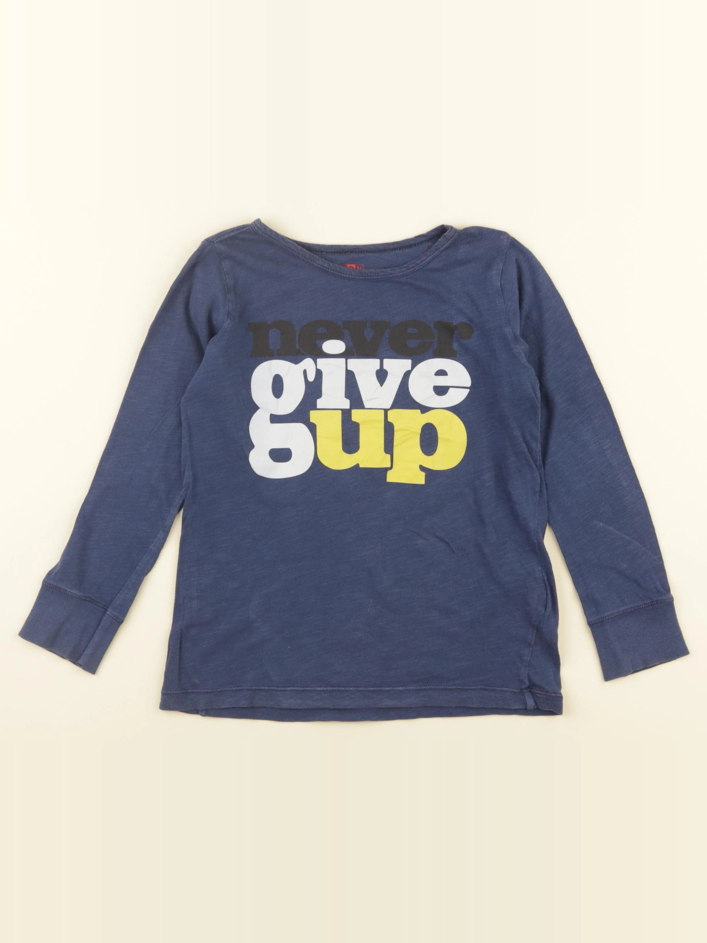 Bonton - tee-shirt bleu - 6 ans