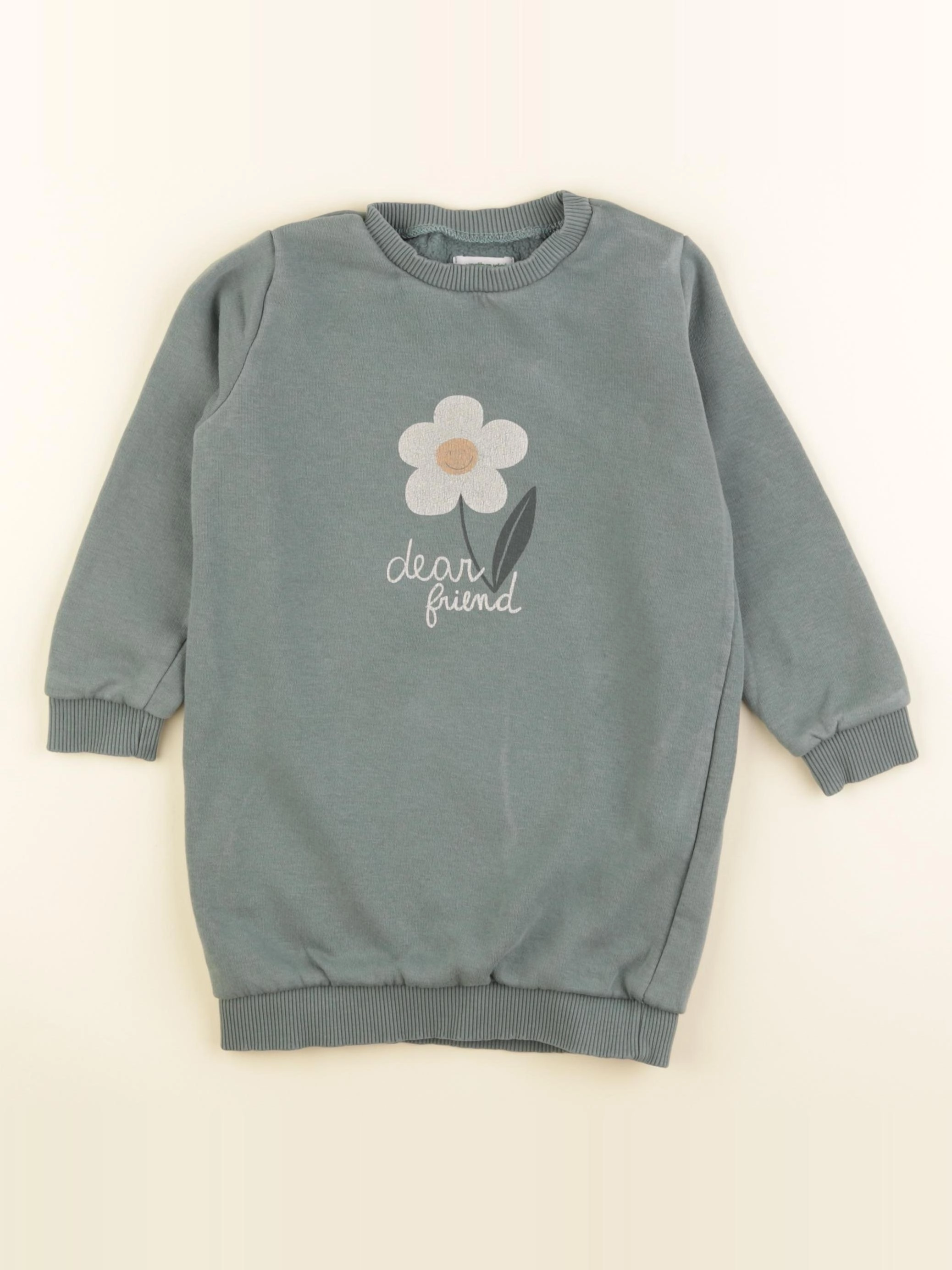 Vertbaudet - robe vert - 3 ans