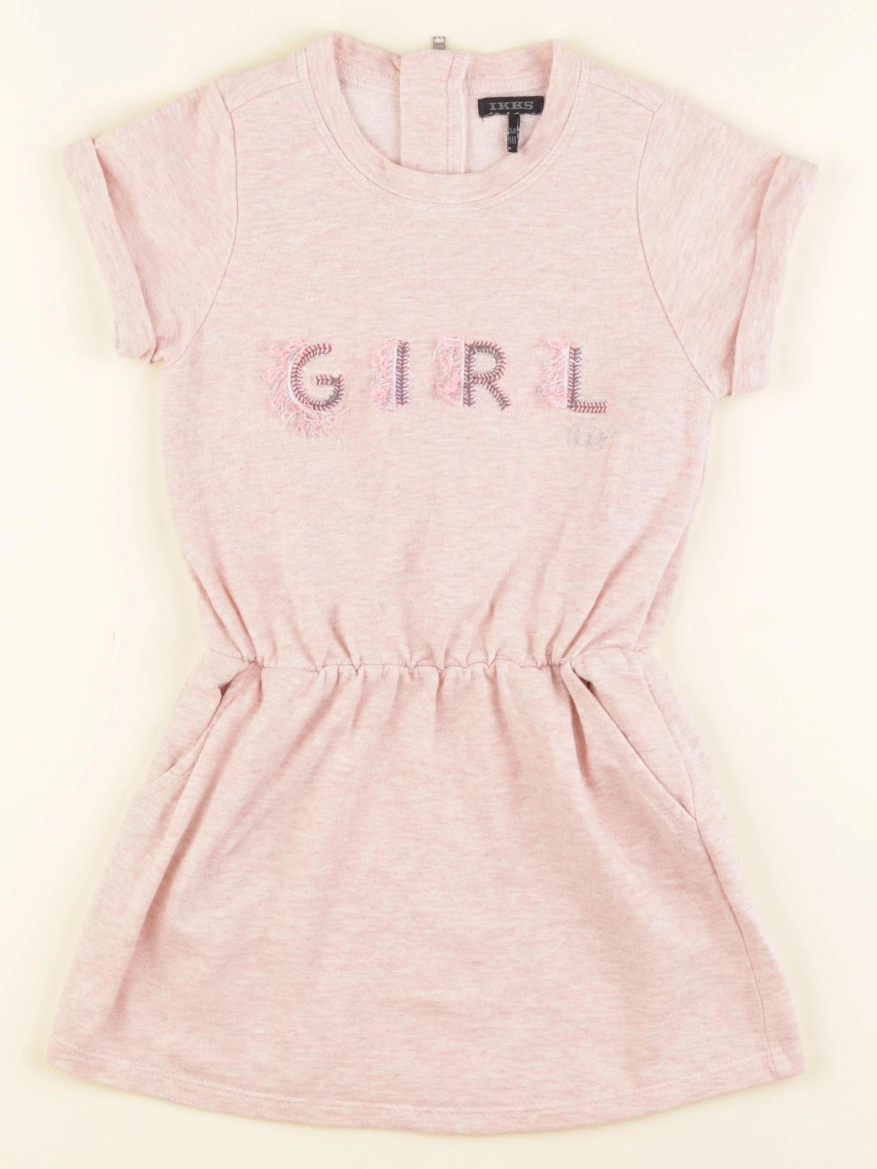 IKKS - robe rose - 5 ans