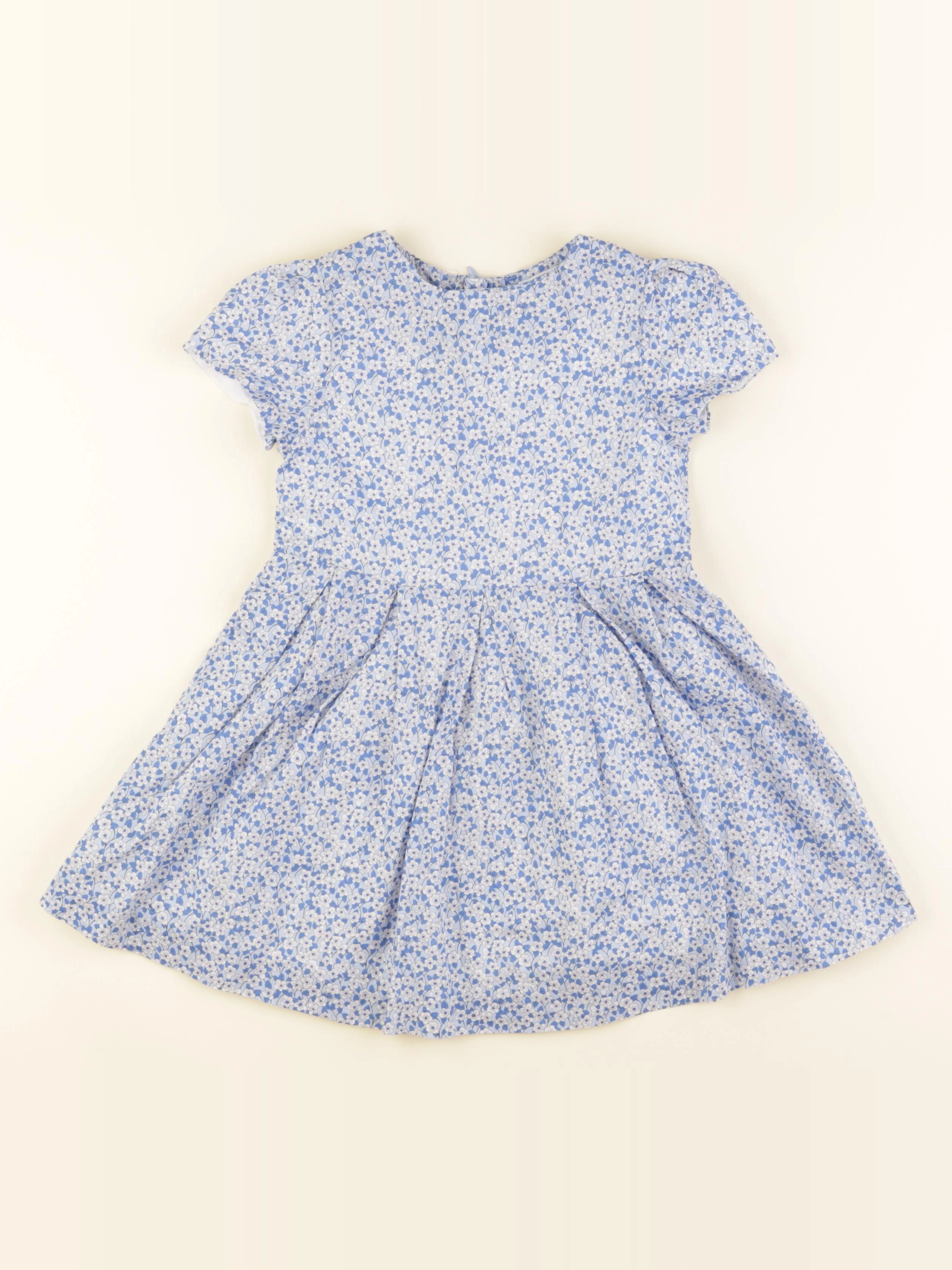 Jacadi - robe liberty bleu - 4 ans