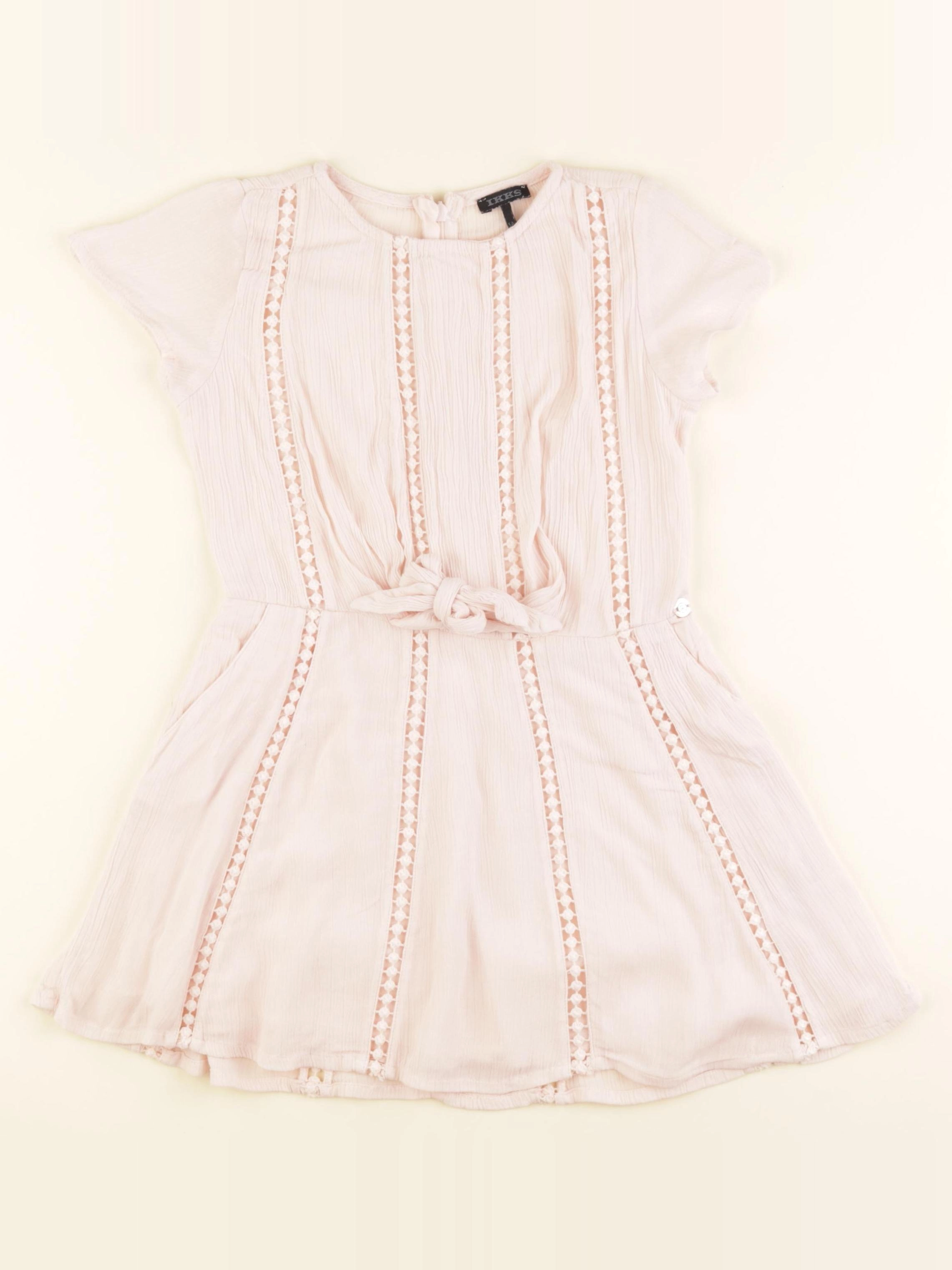 IKKS - robe rose - 5 ans