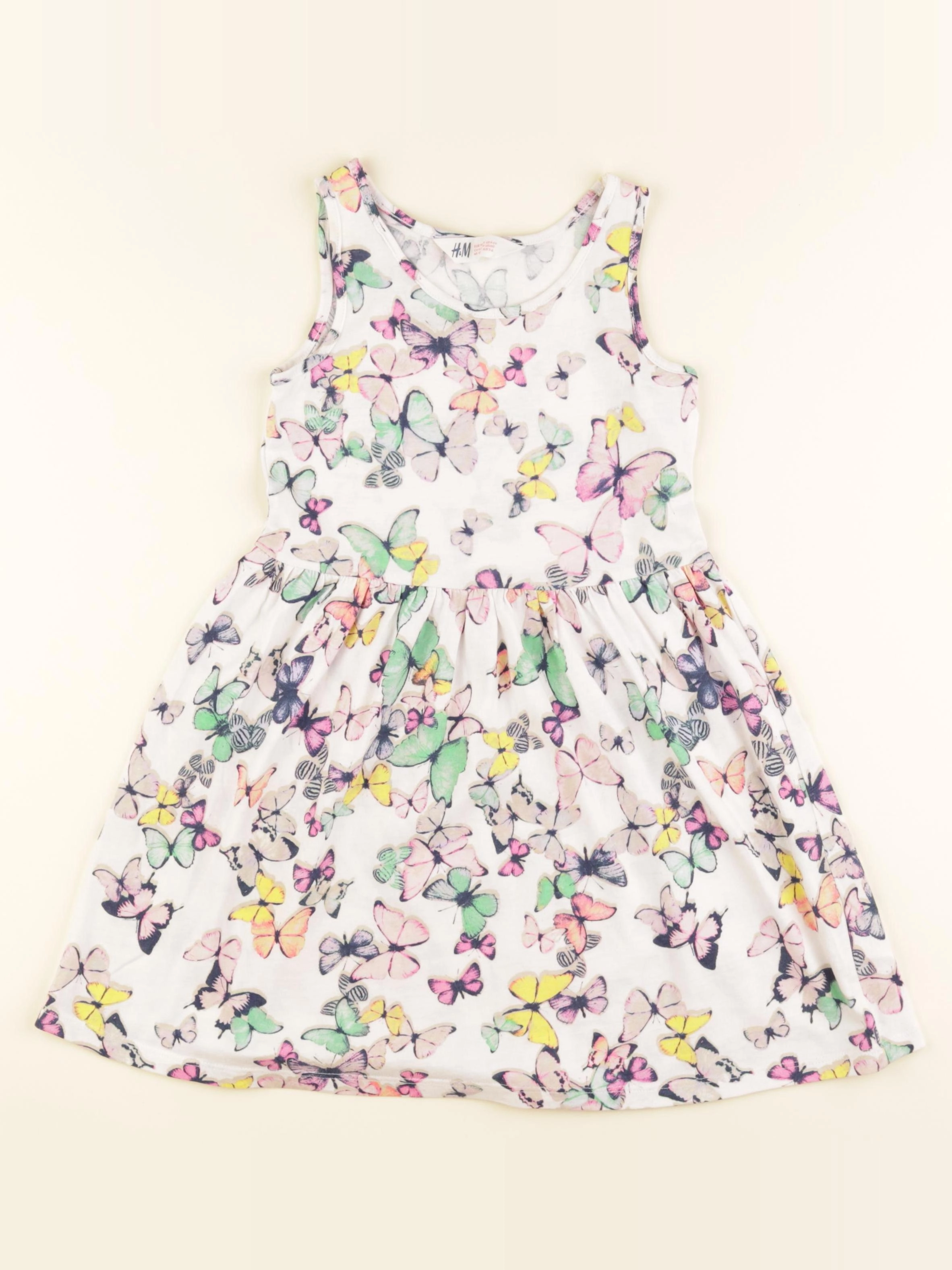 H&M - robe multicolore - 4/6 ans