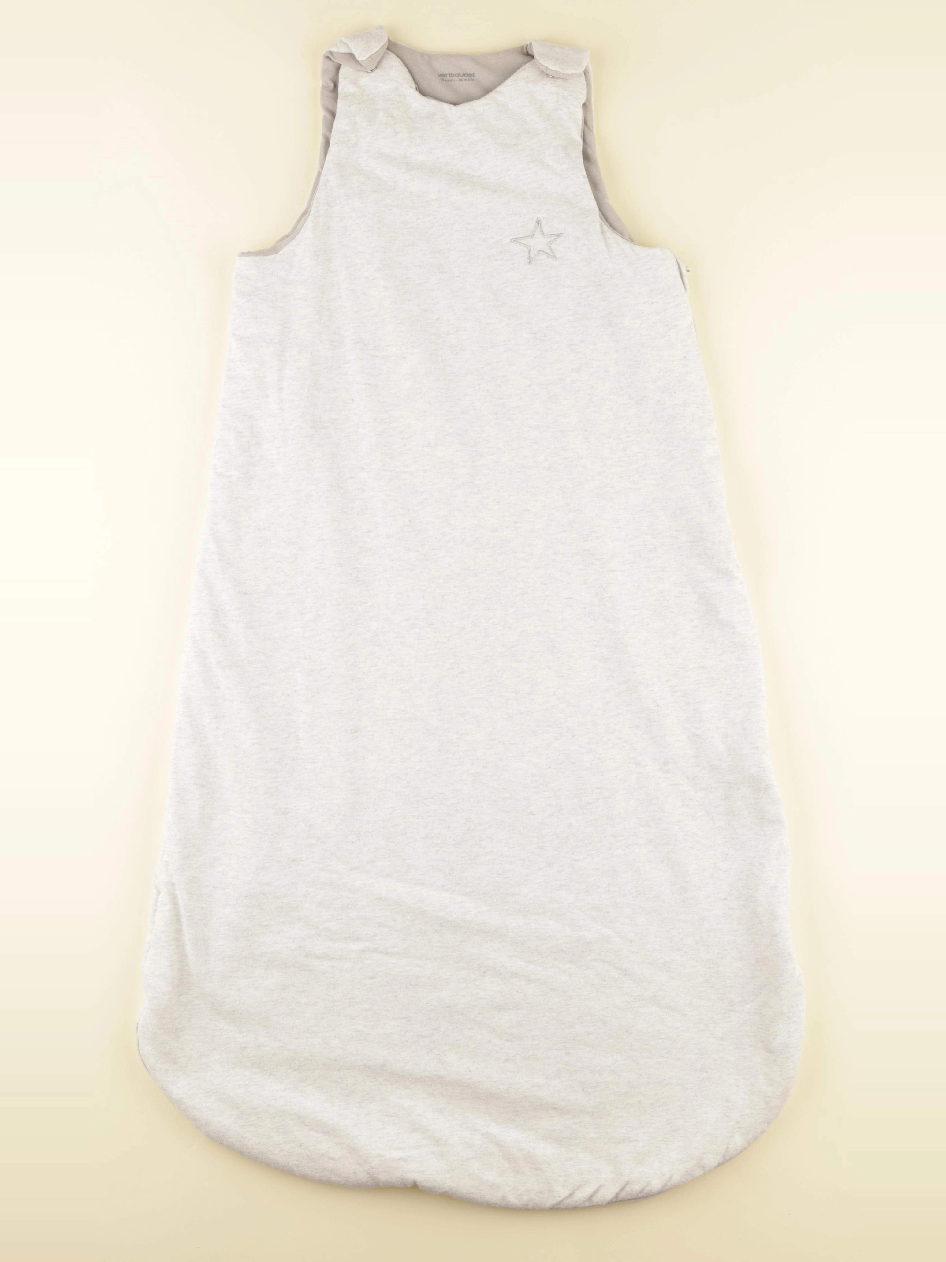 Vertbaudet - gigoteuse gris - 18/36 mois