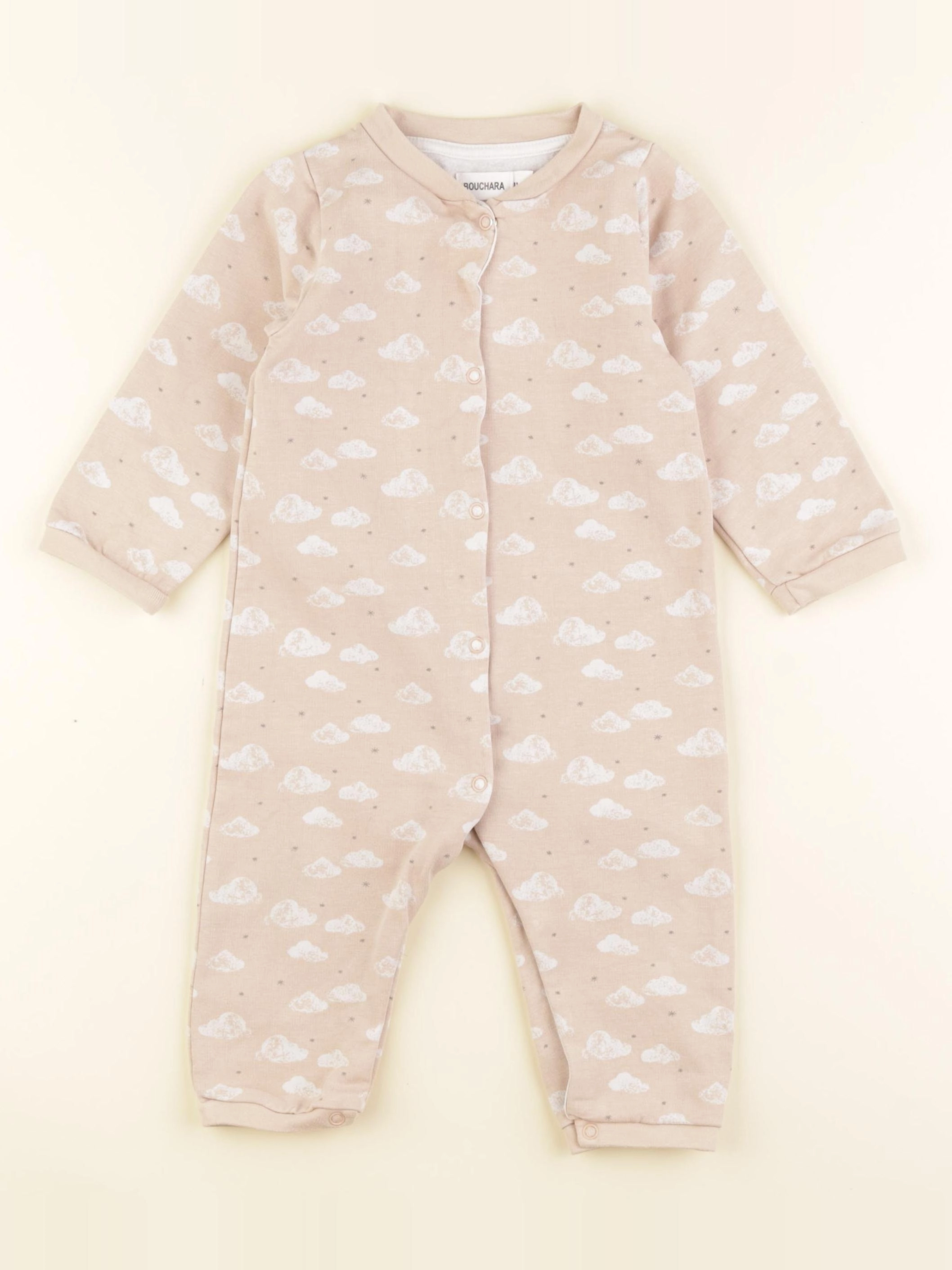Bouchara - combinaison rose - 12 mois
