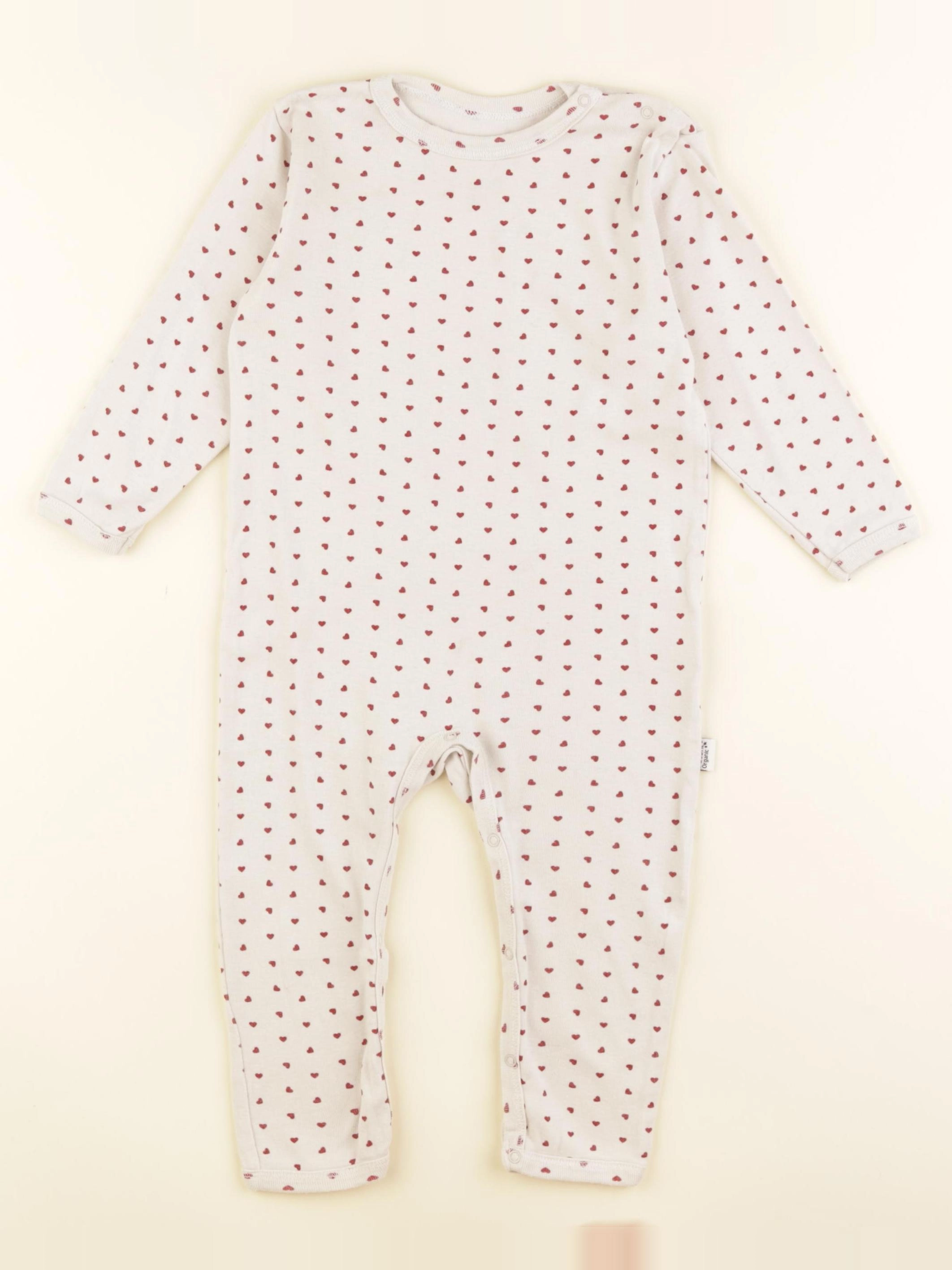 Poudre Organic - combinaison beige - 18 mois