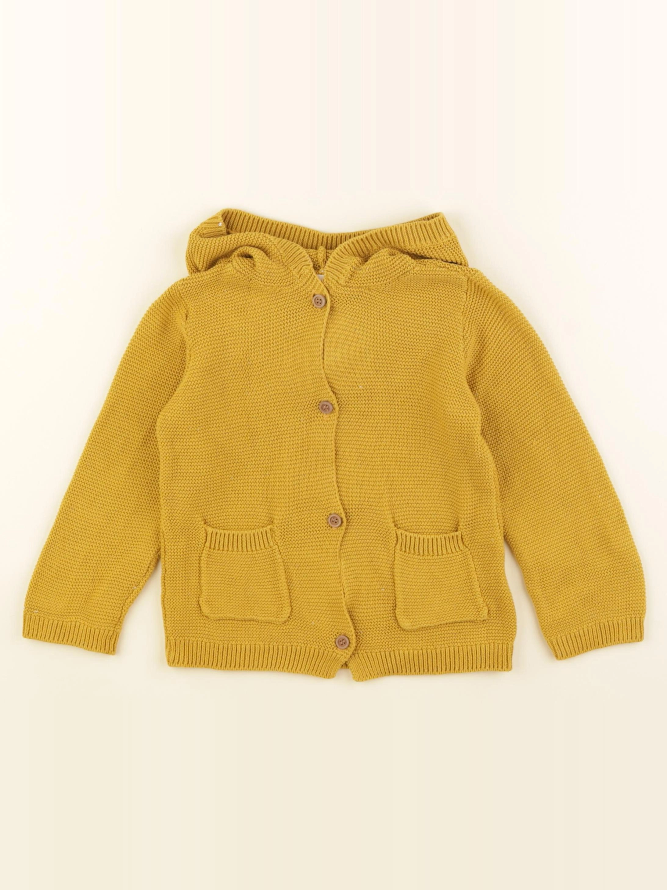 La Petite Collection - gilet jaune - 2 ans