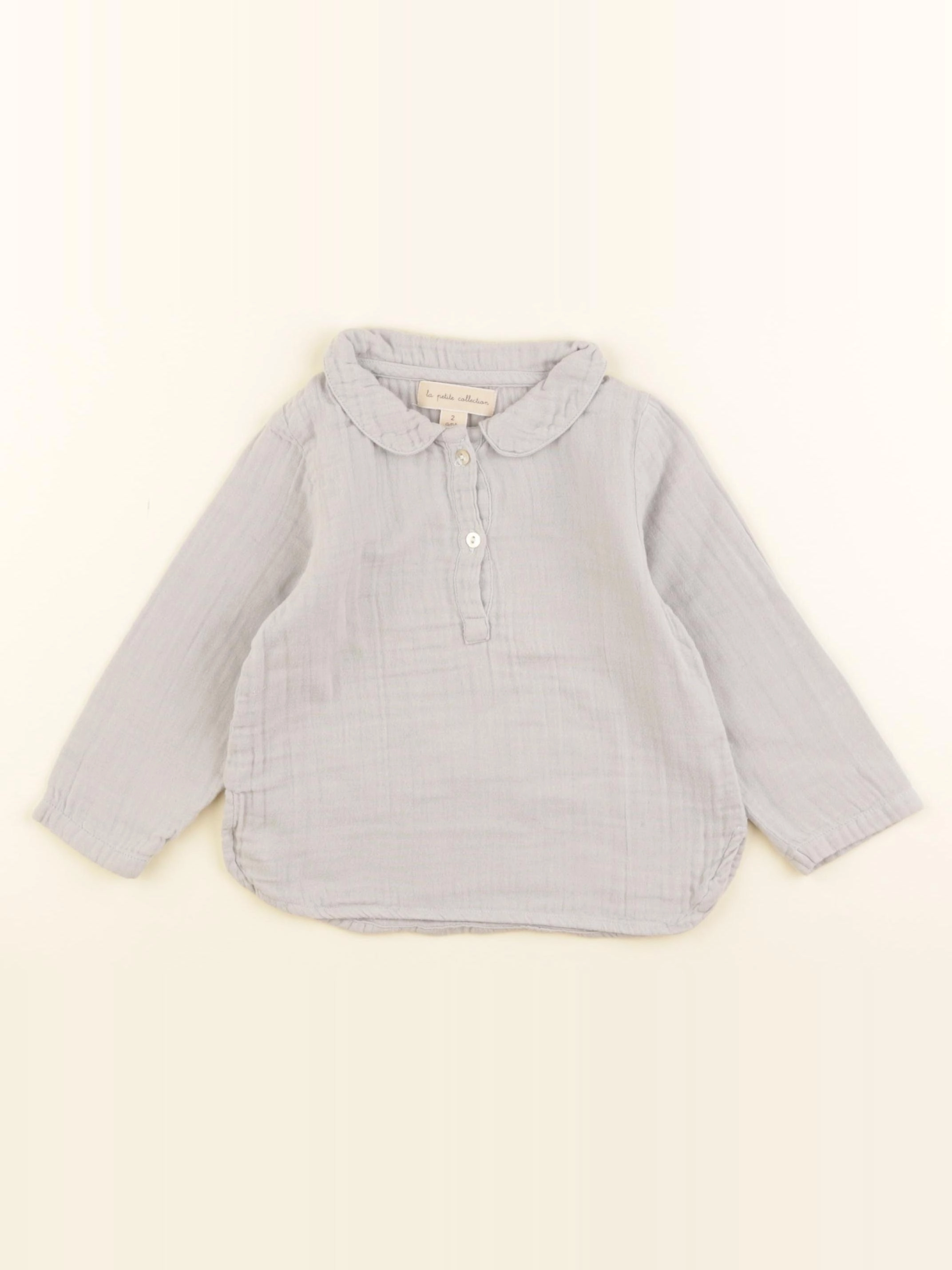 La Petite Collection - chemise bleu - 2 ans