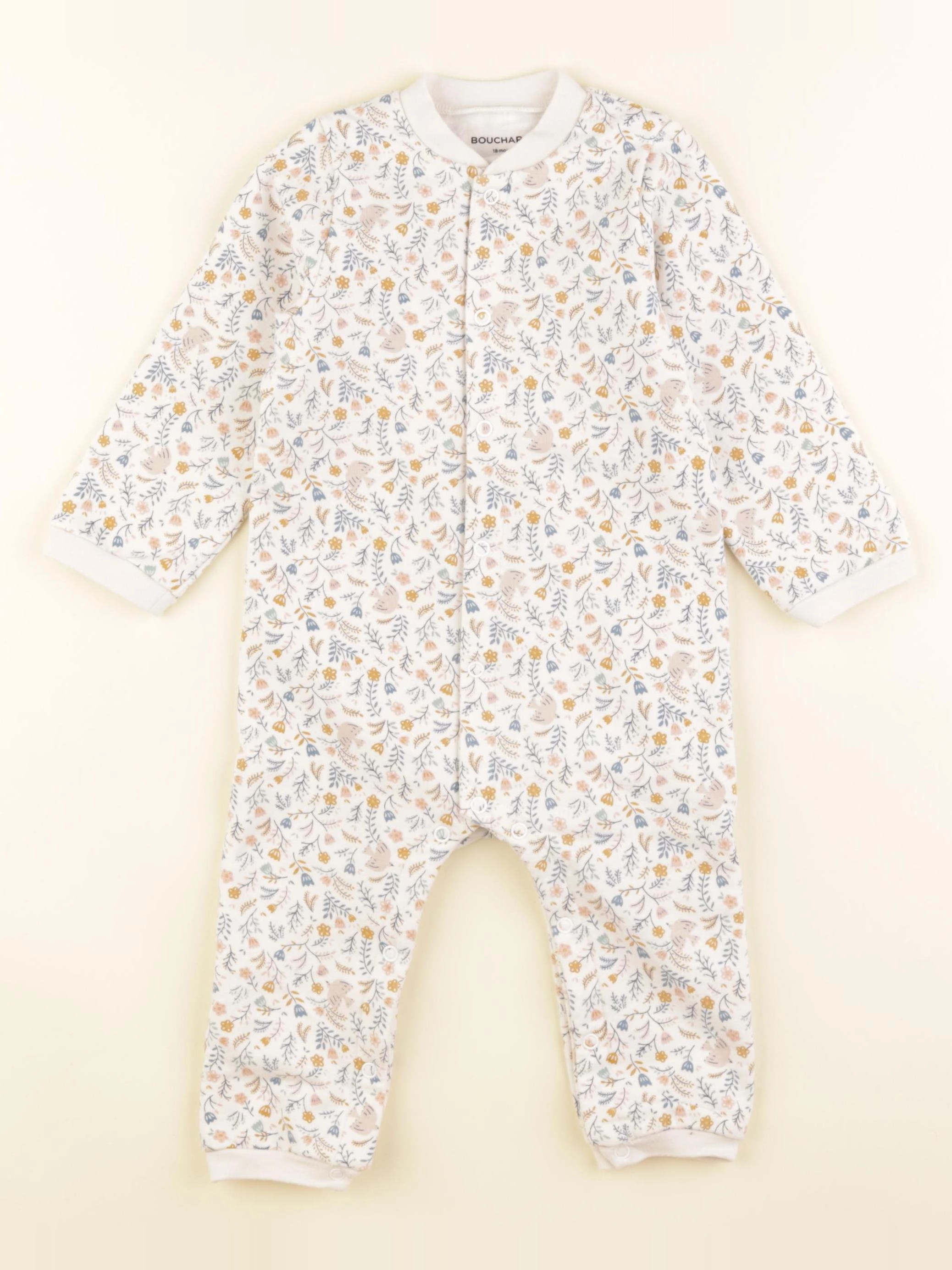 Bouchara - combinaison blanc - 18 mois