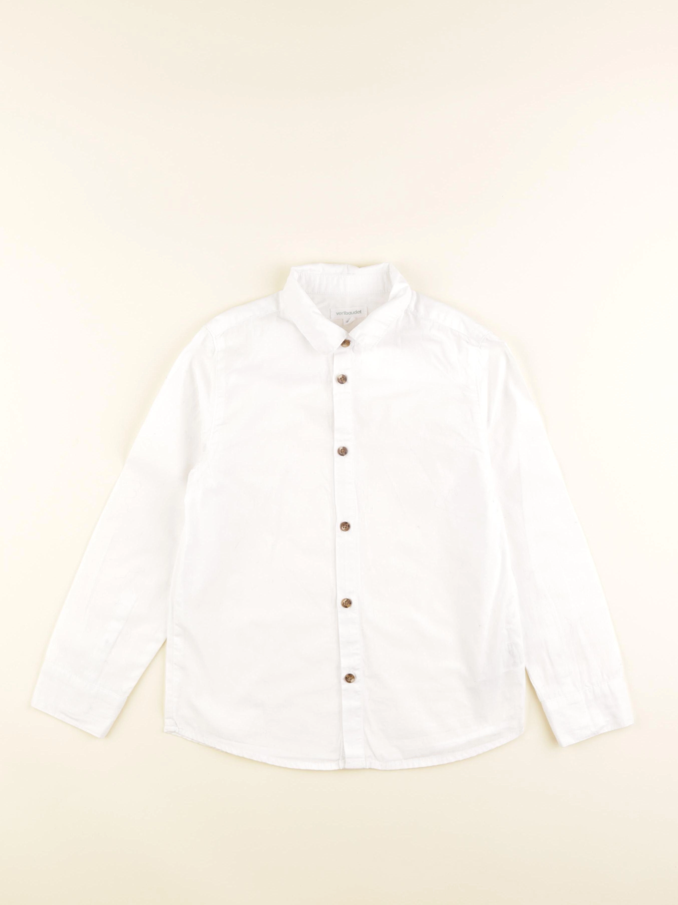 Vertbaudet - chemise blanc - 8 ans