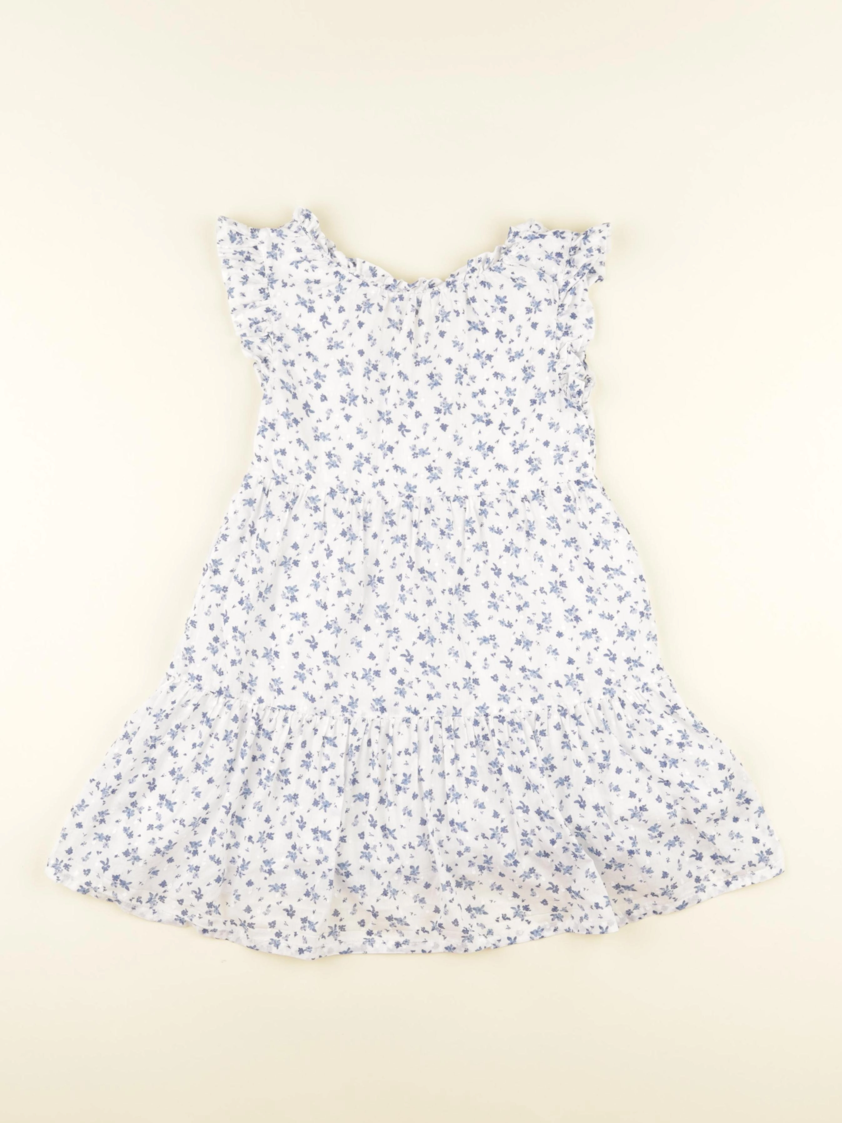 Vertbaudet - robe blanc - 4/5 ans