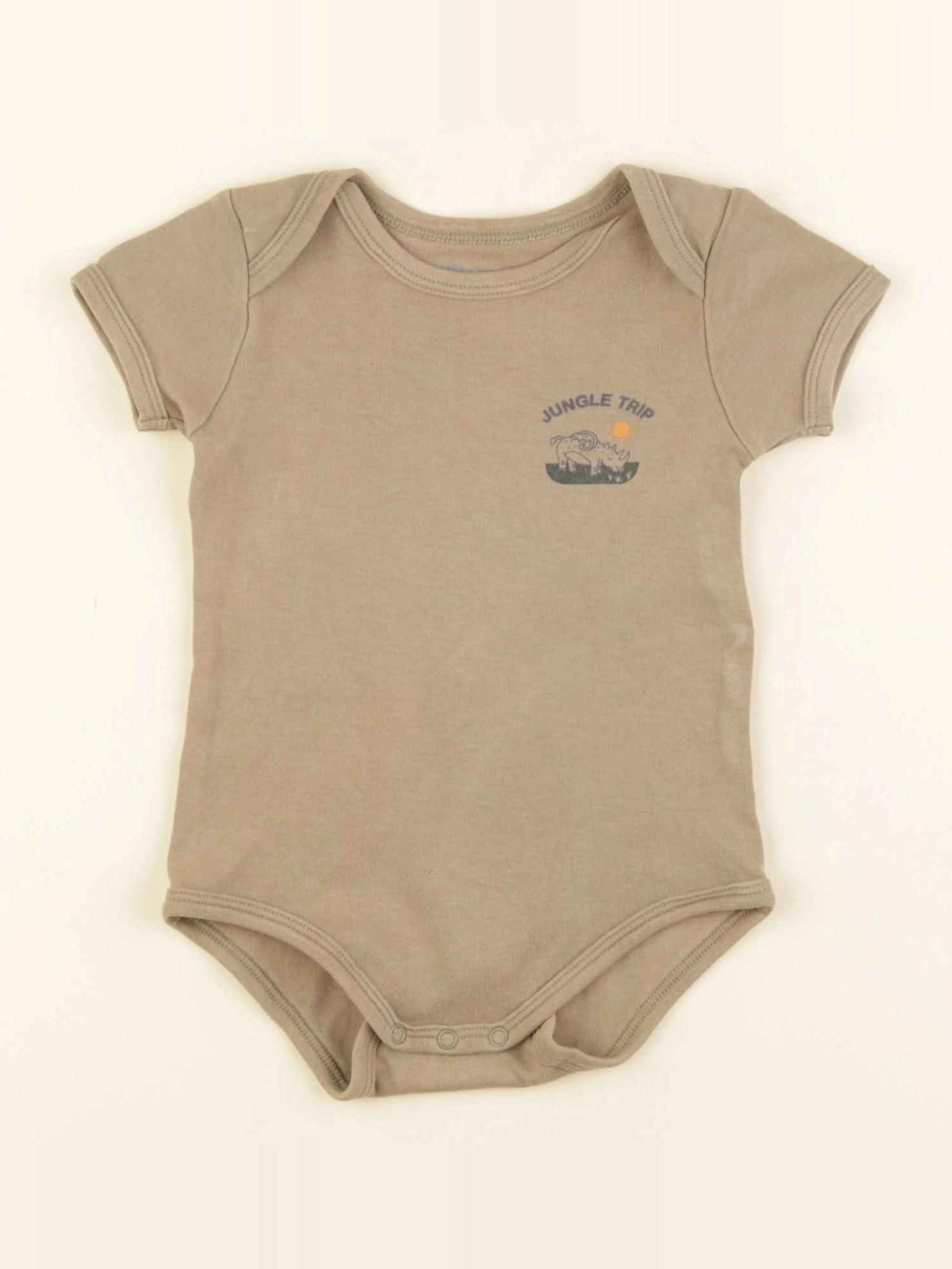 Vertbaudet - body marron - 18 mois