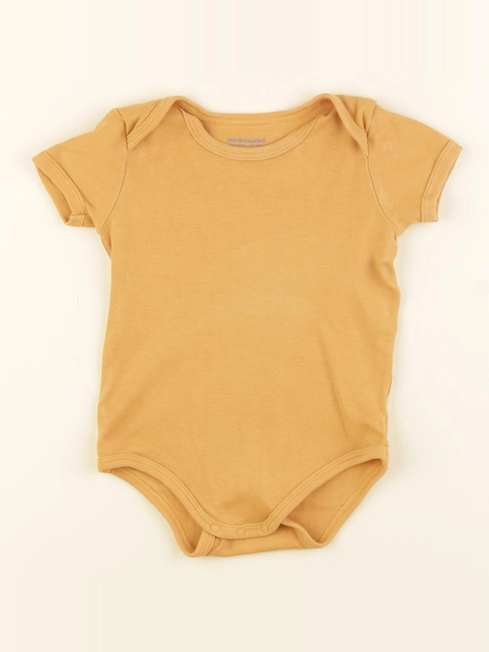 Vertbaudet - body jaune - 18 mois