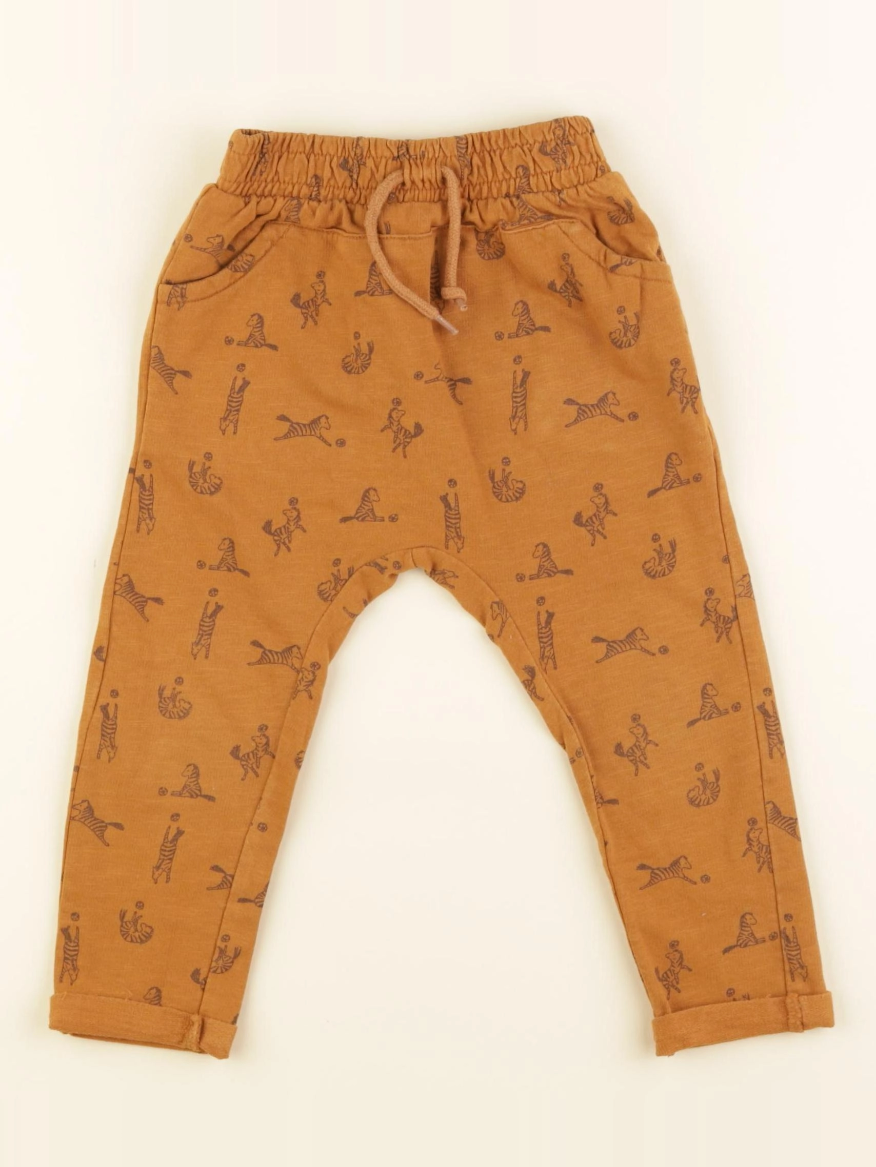 Vertbaudet - jogging marron - 24 mois