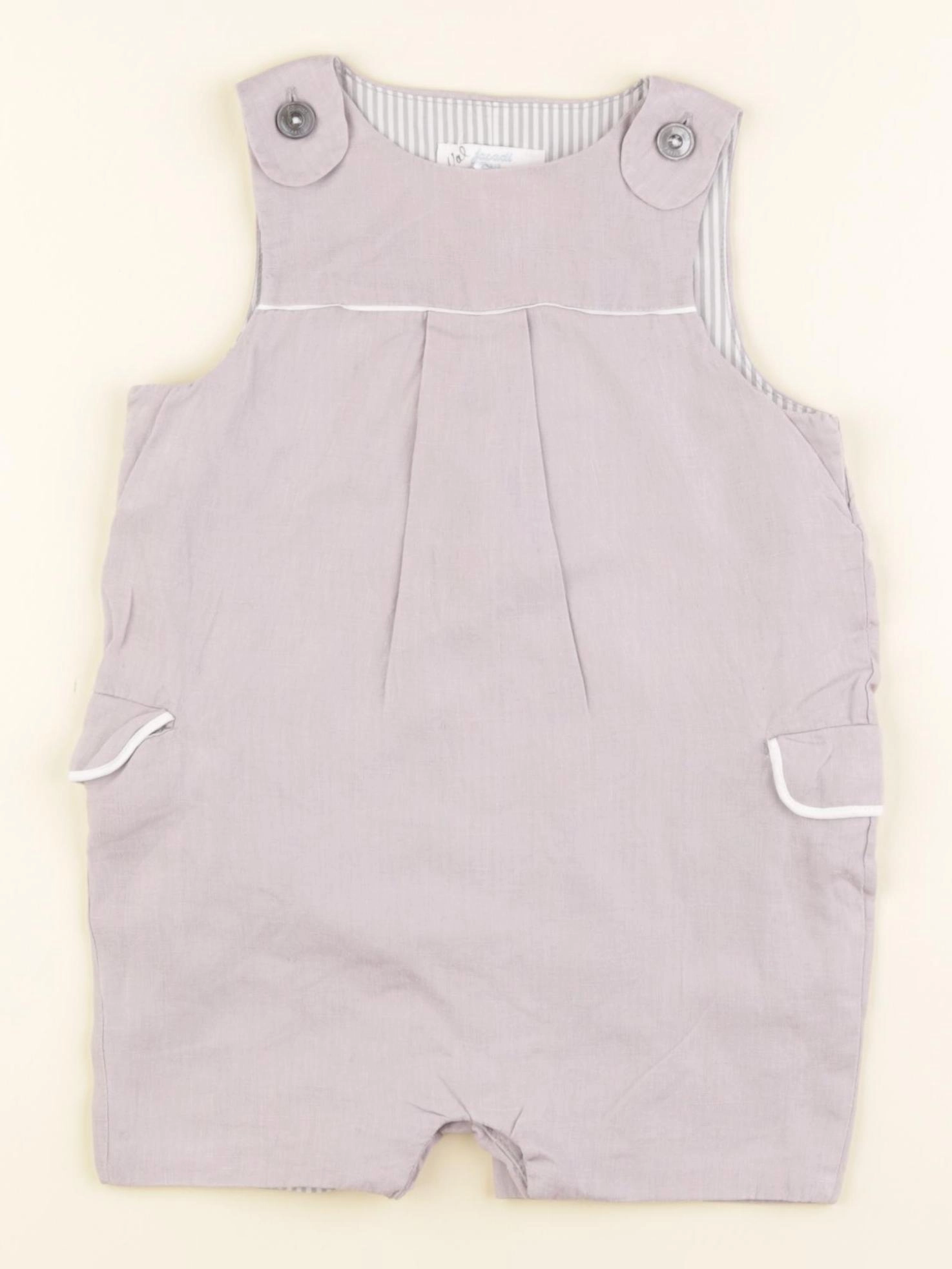 Jacadi - combinaison gris - 12 mois