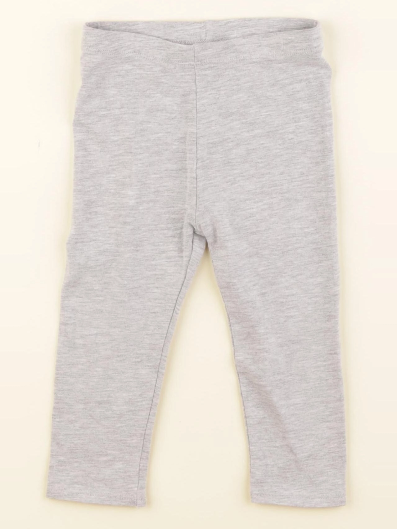 Vertbaudet - legging gris - 18 mois