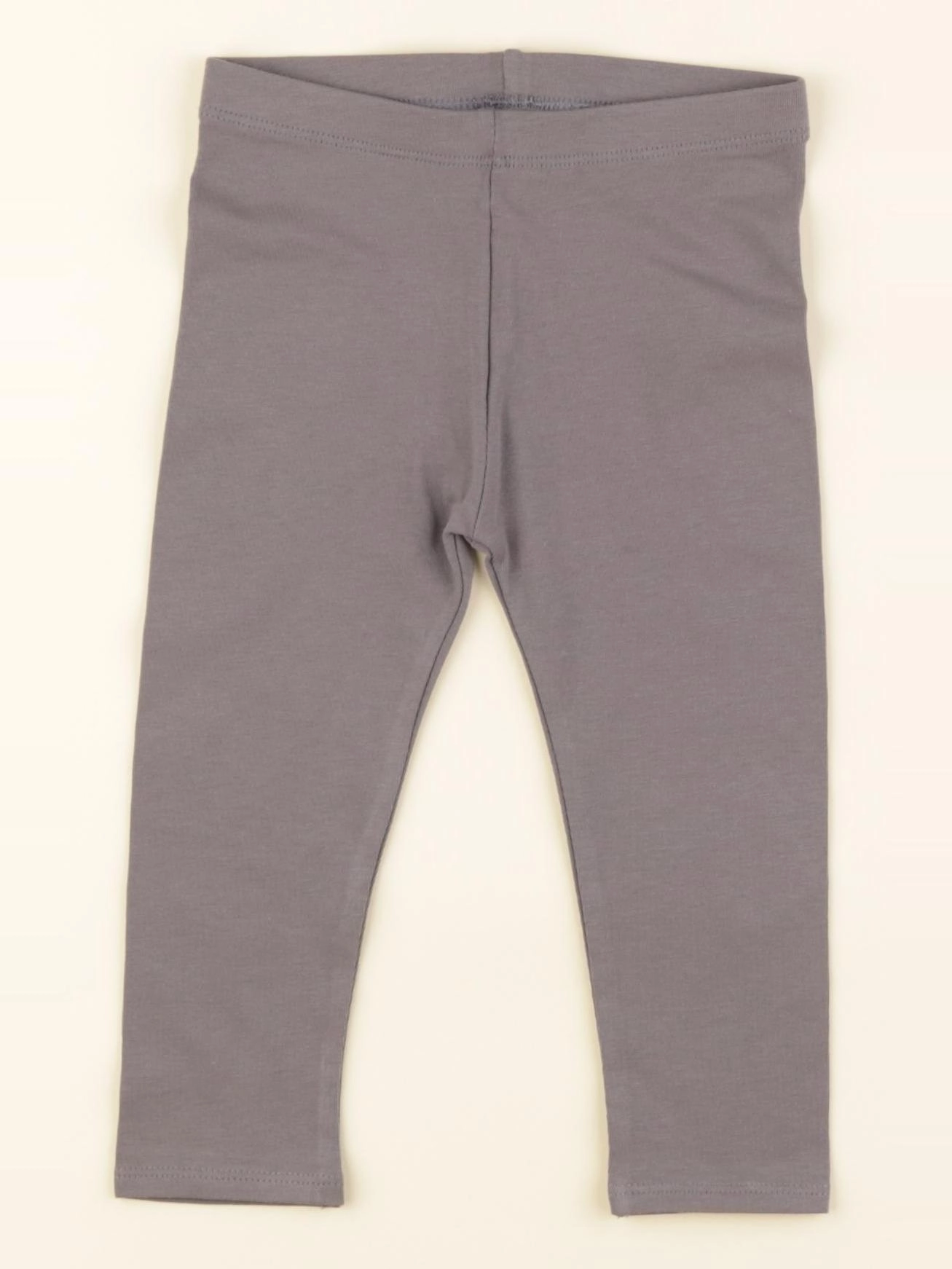Vertbaudet - legging gris - 18 mois