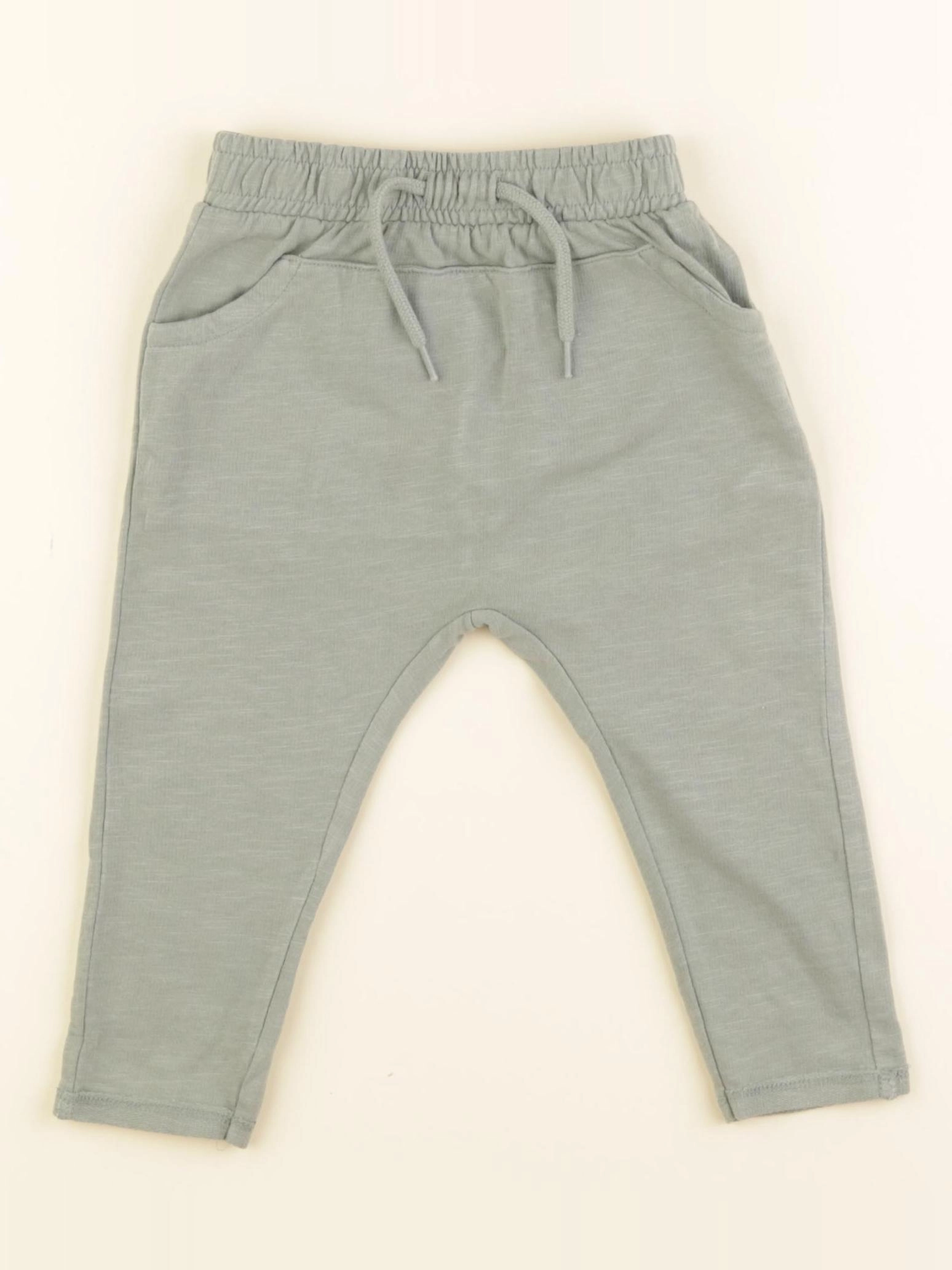 Vertbaudet - sarouel vert - 9 mois