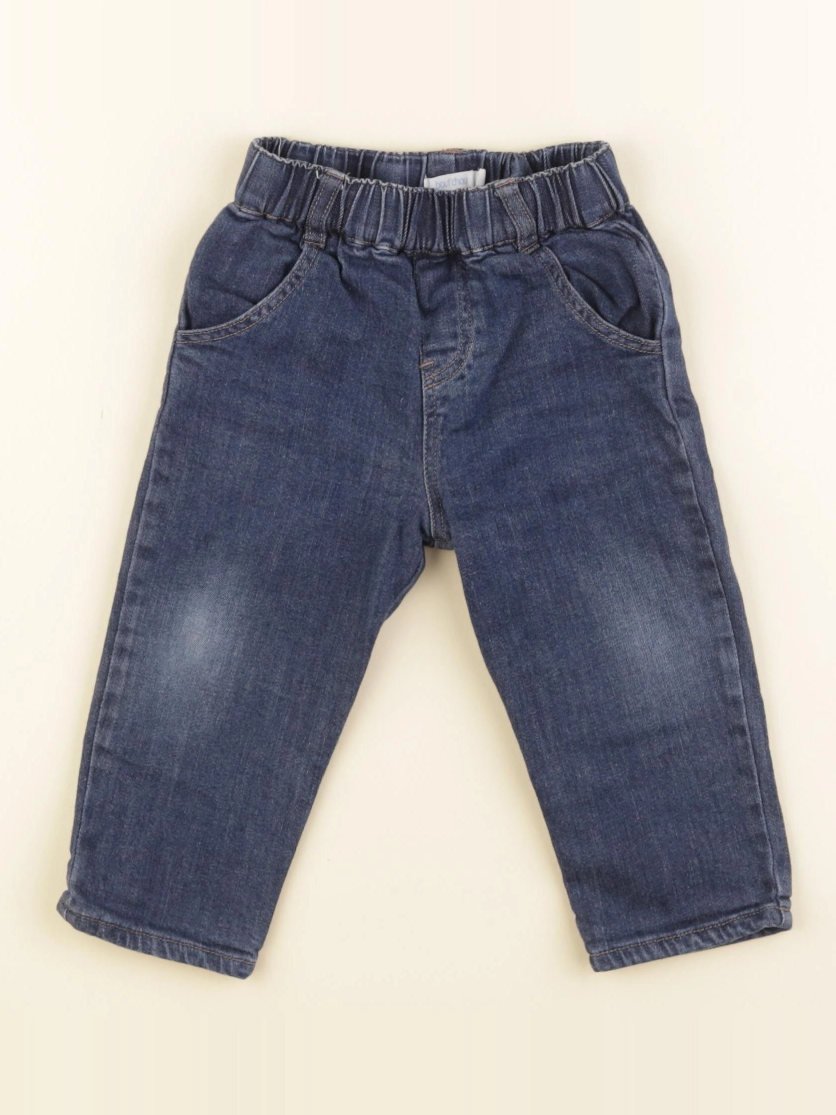Boutchou - jean bleu - 12 mois