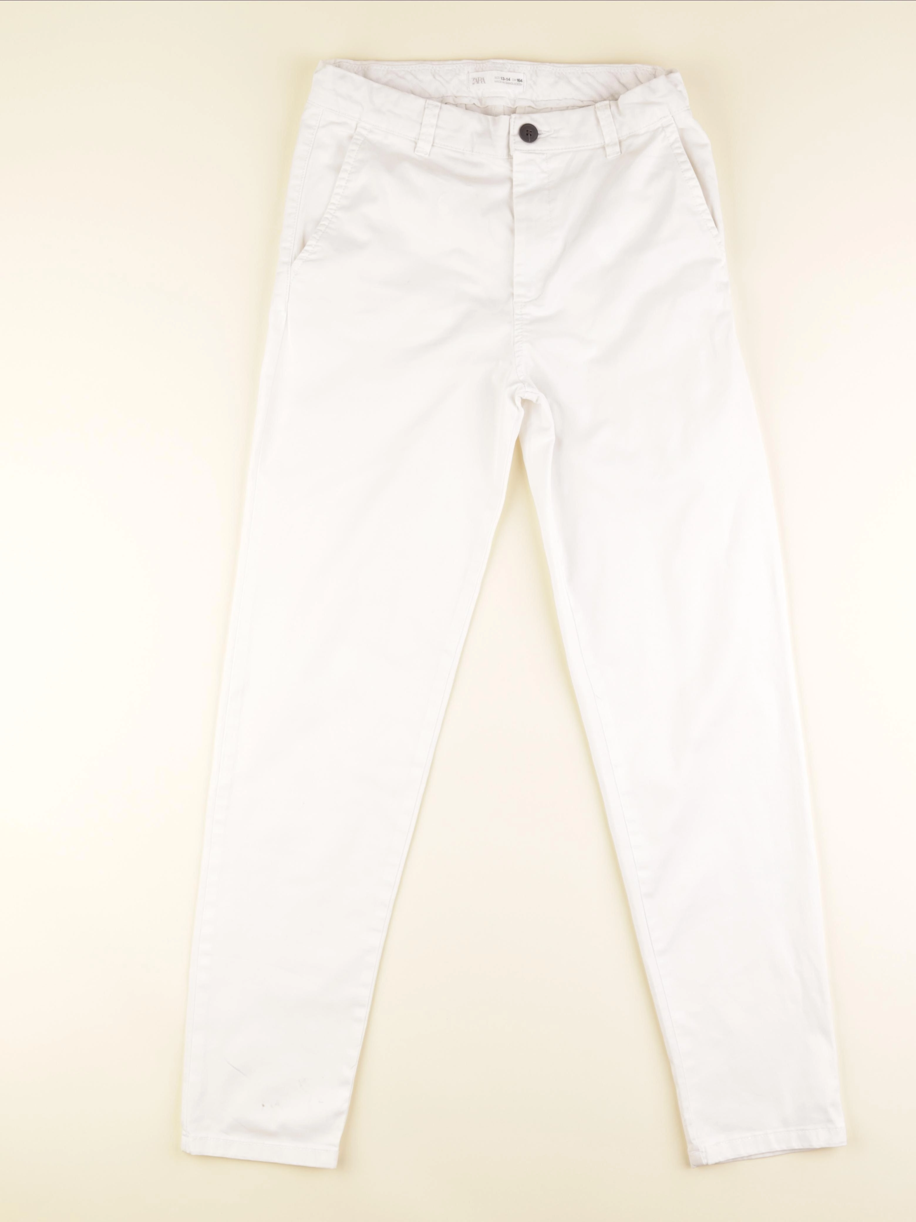 Zara - pantalon blanc - 13/14 ans