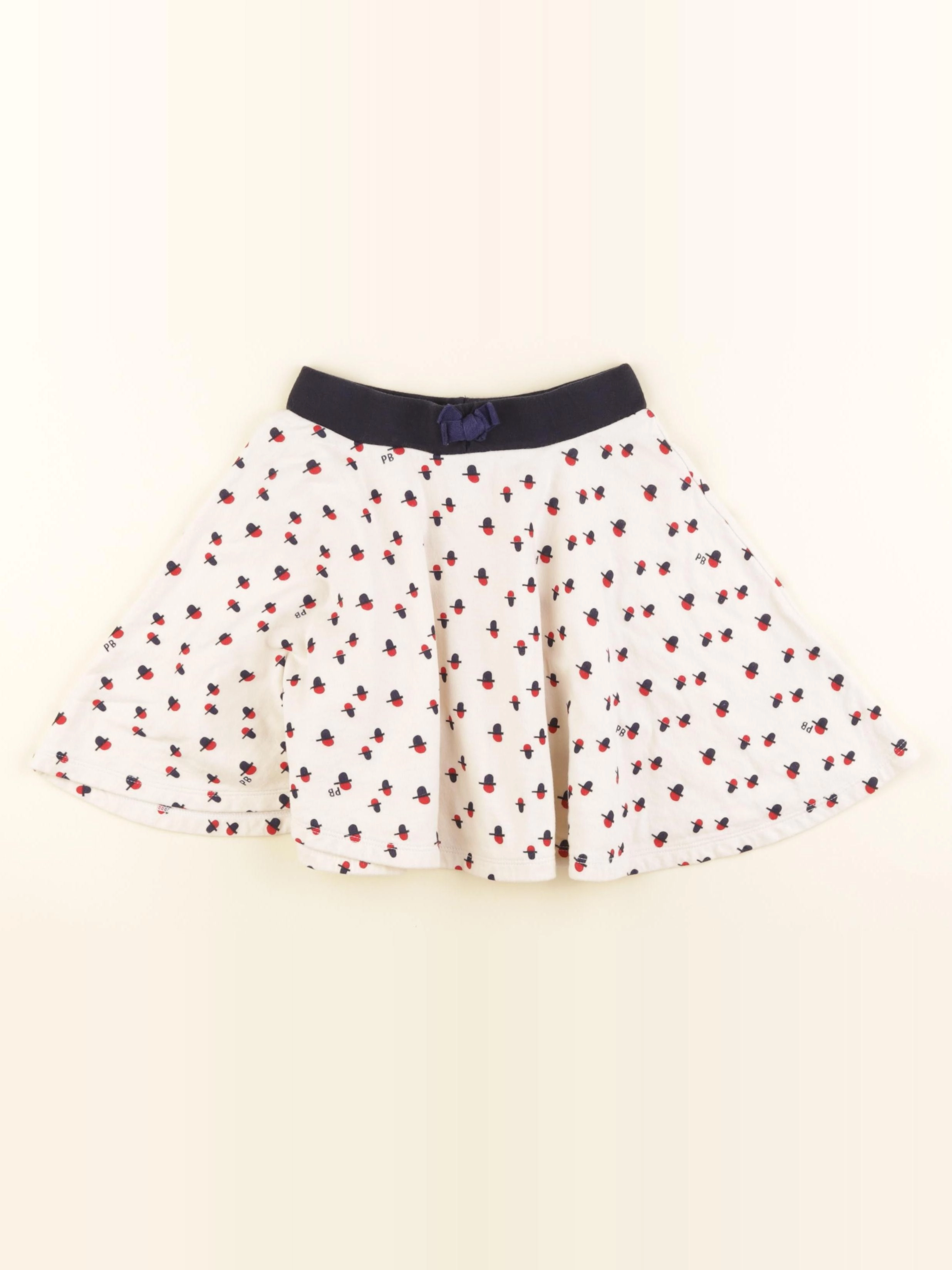 Petit Bateau - jupe beige - 8 ans