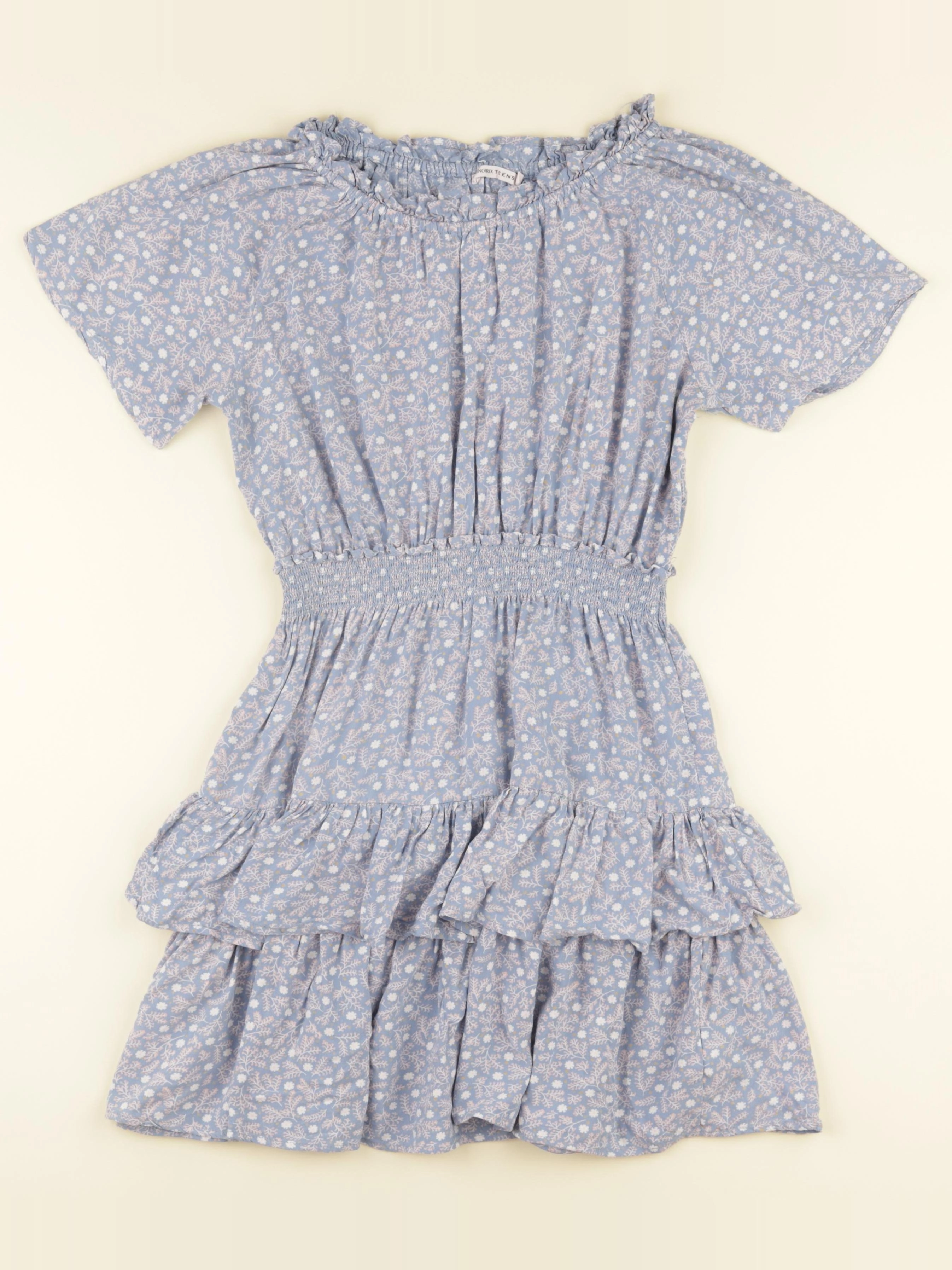 Monoprix - robe bleu - 14 ans