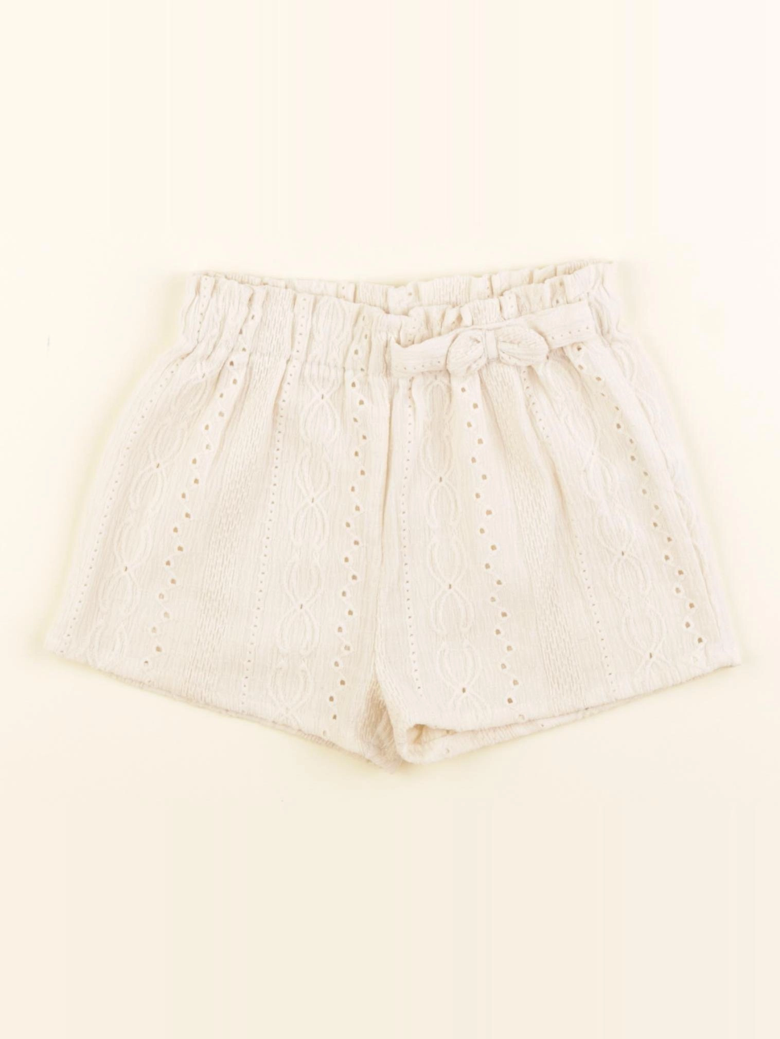 Vertbaudet - short beige - 24 mois