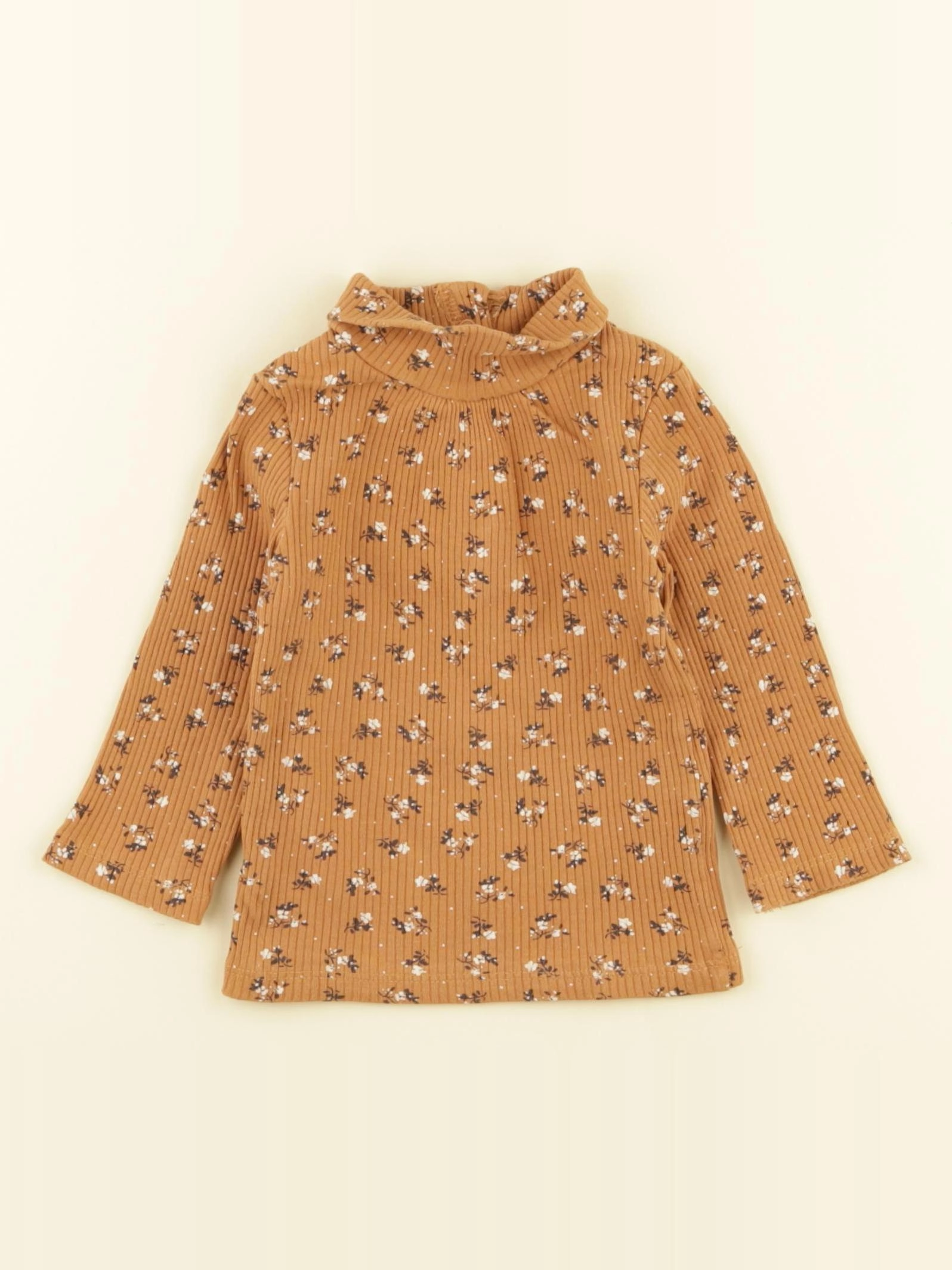 Vertbaudet - sous-pull marron - 6 mois