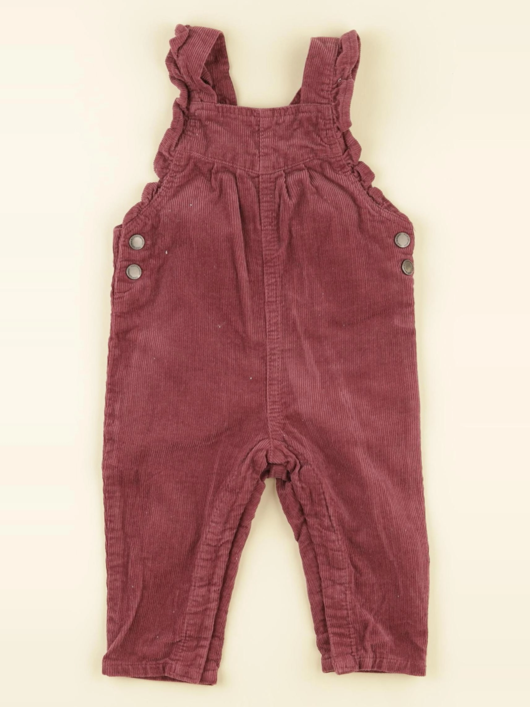 Vertbaudet - salopette rose - 6 mois