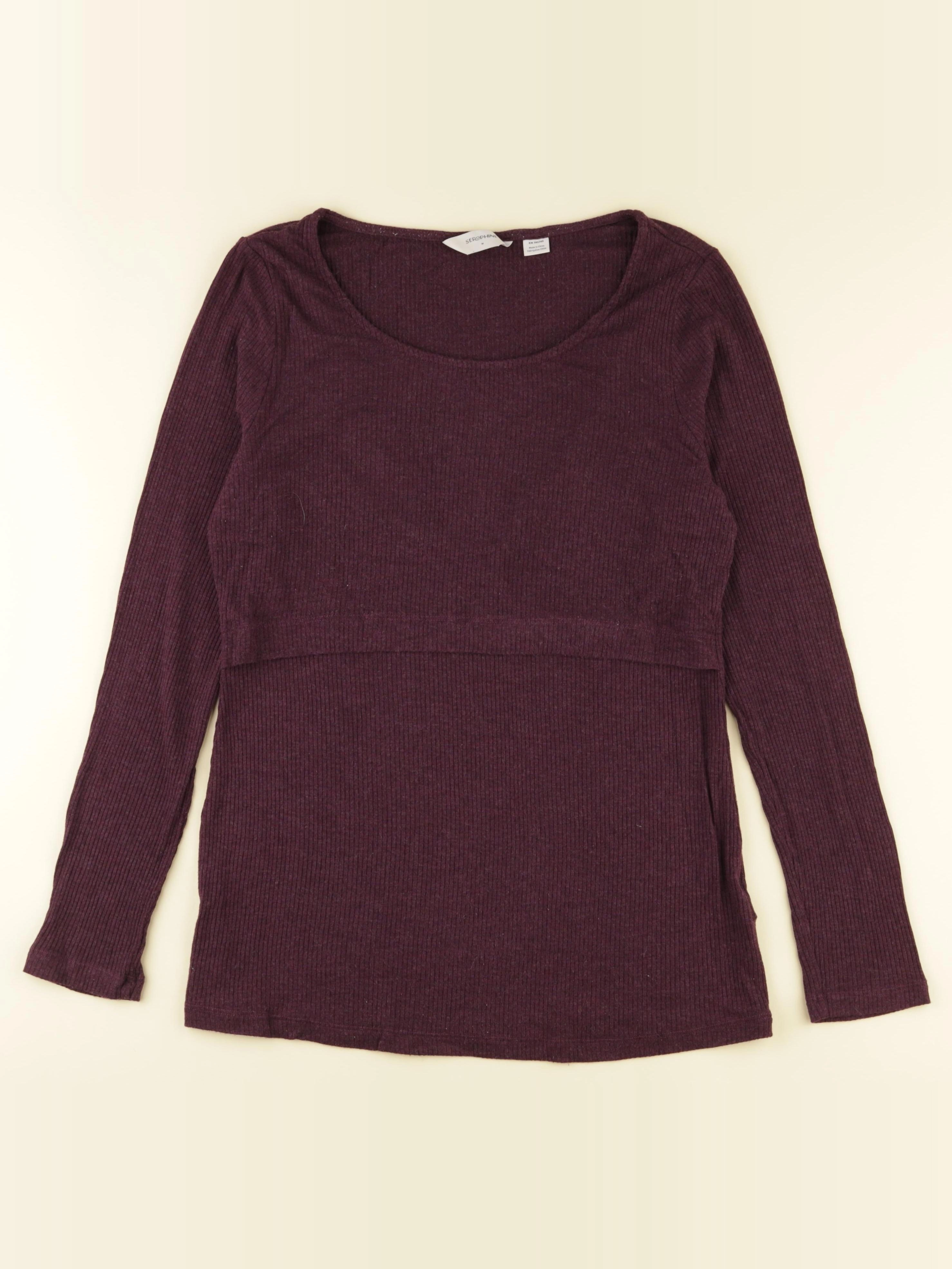 Seraphine - tee-shirt allaitement rouge - m