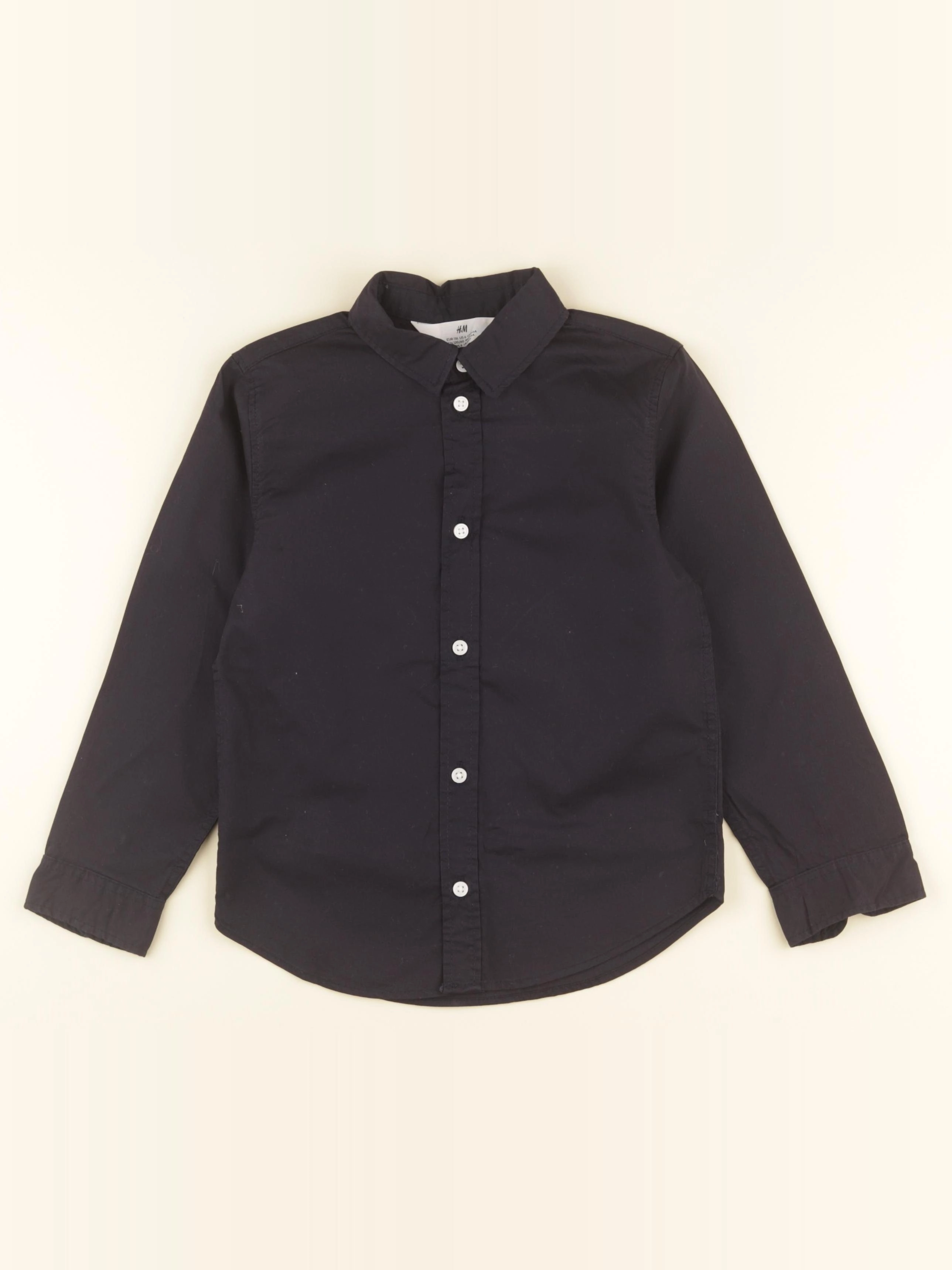 H&M - chemise bleu - 5/6 ans