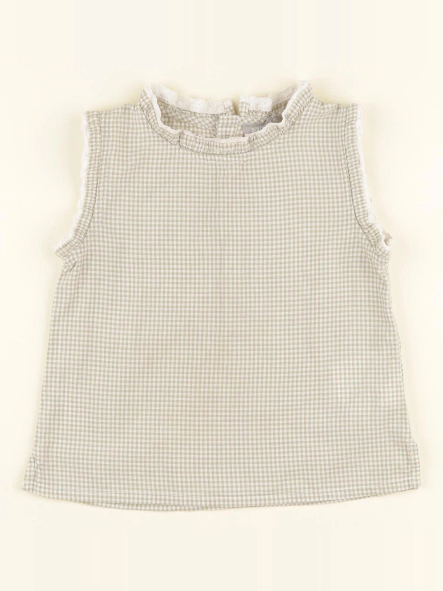 Boutchou - blouse vert - 24 mois