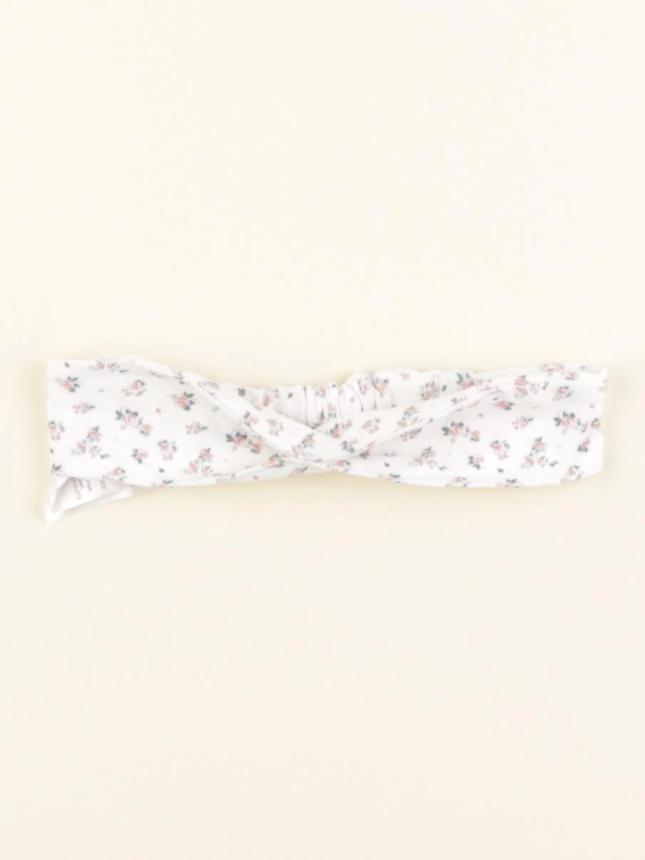 Vertbaudet - bandeau blanc - 12 mois