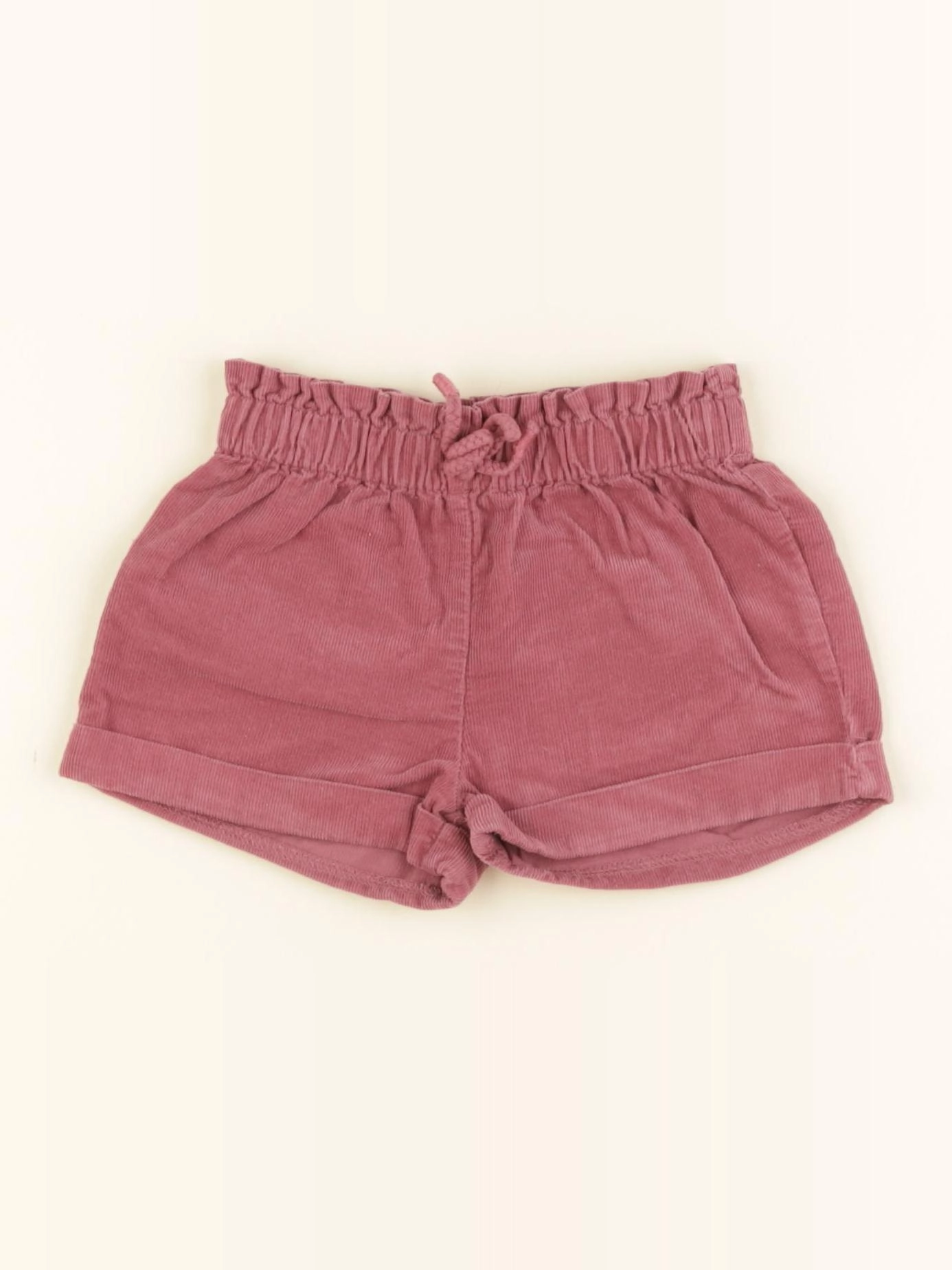 Vertbaudet - short rose - 12 mois