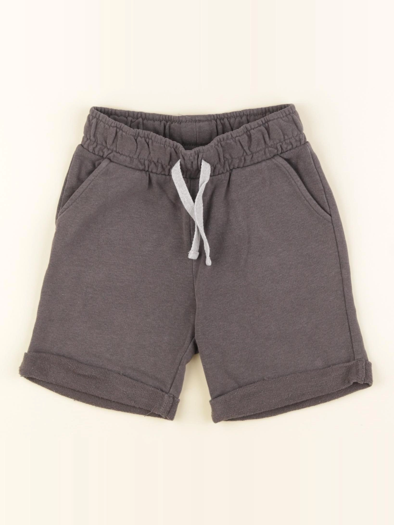 Vertbaudet - short gris - 4 ans