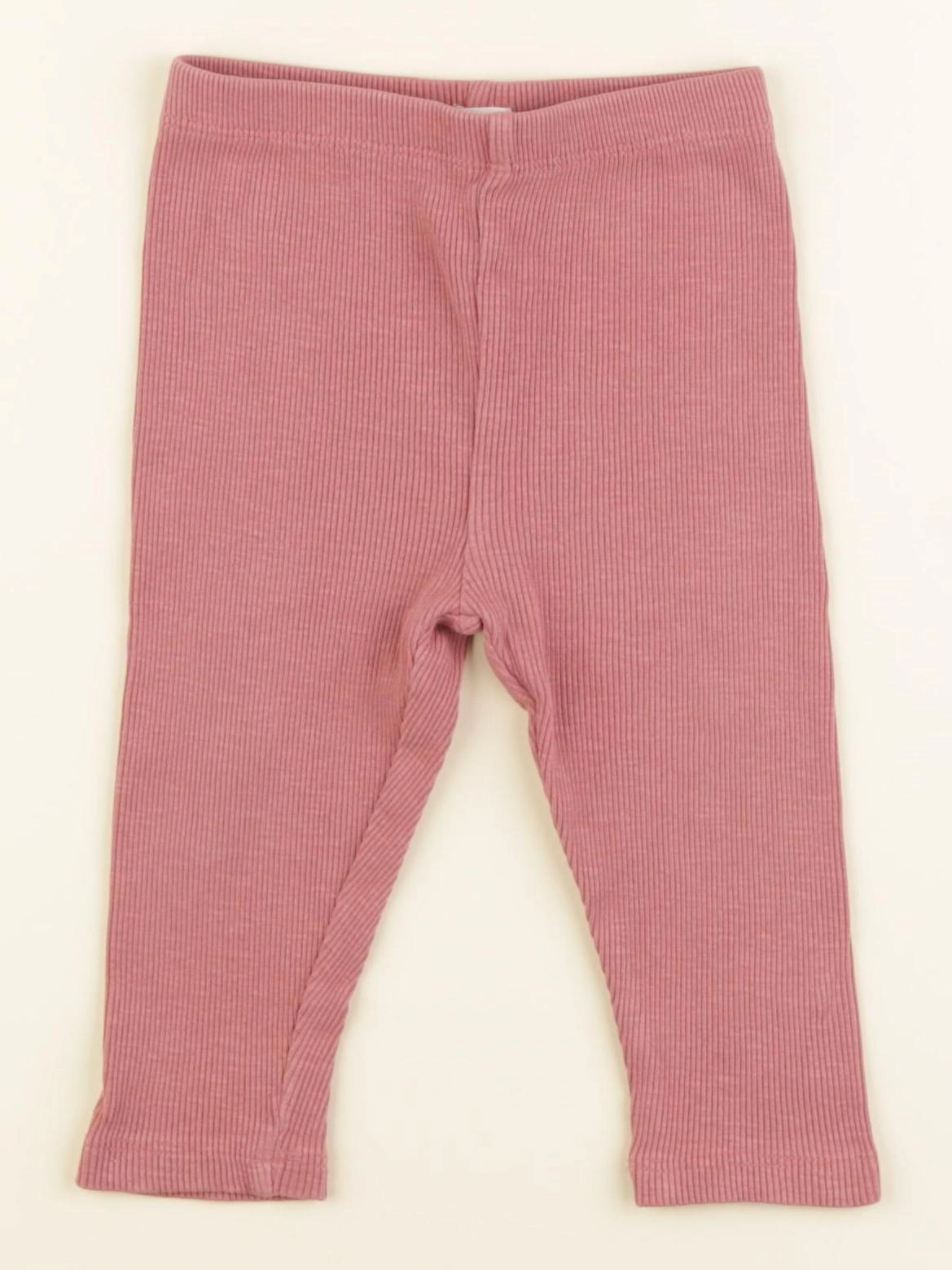 Vertbaudet - legging rose - 12 mois