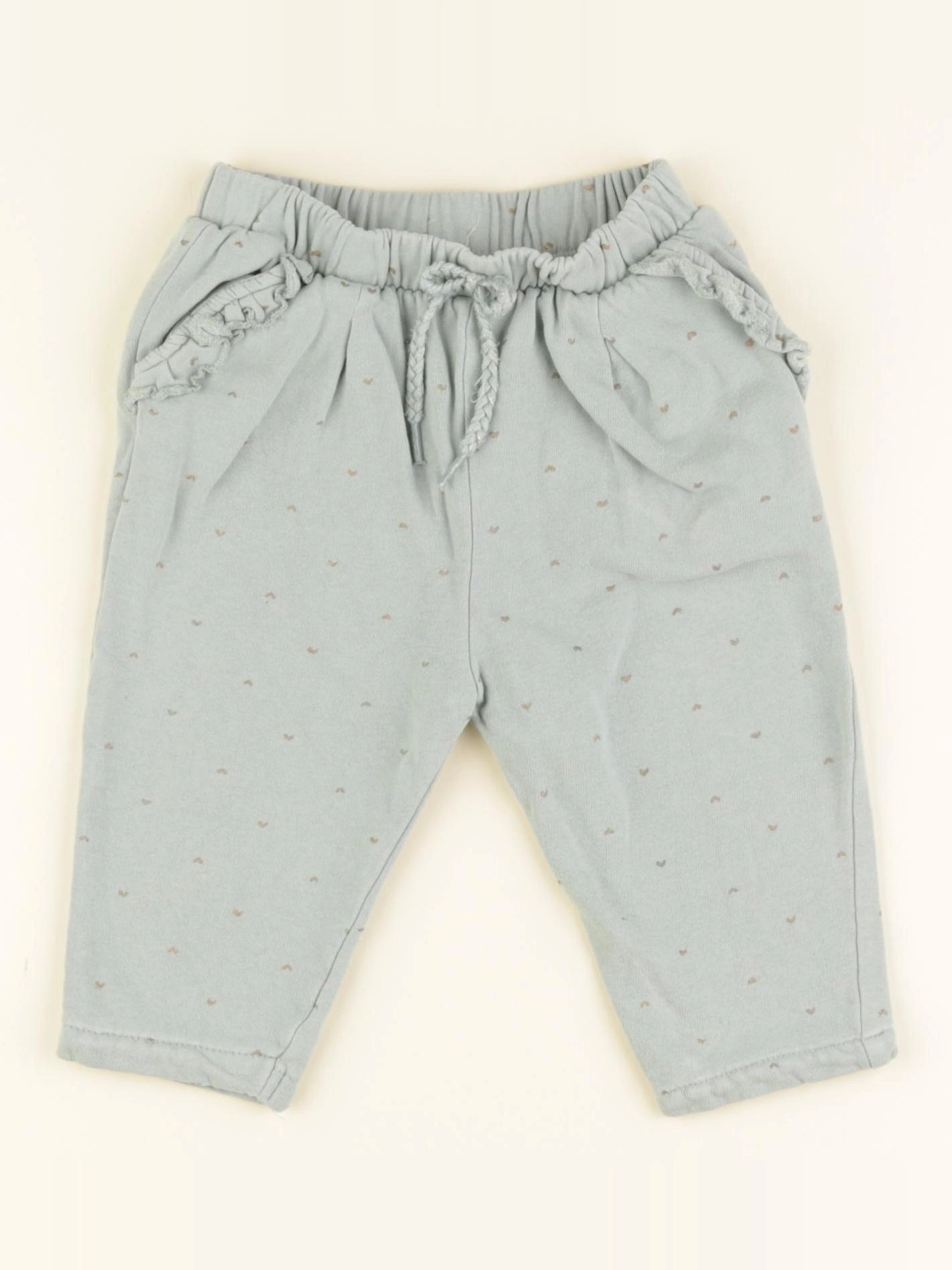 Vertbaudet - jogging vert - 12 mois