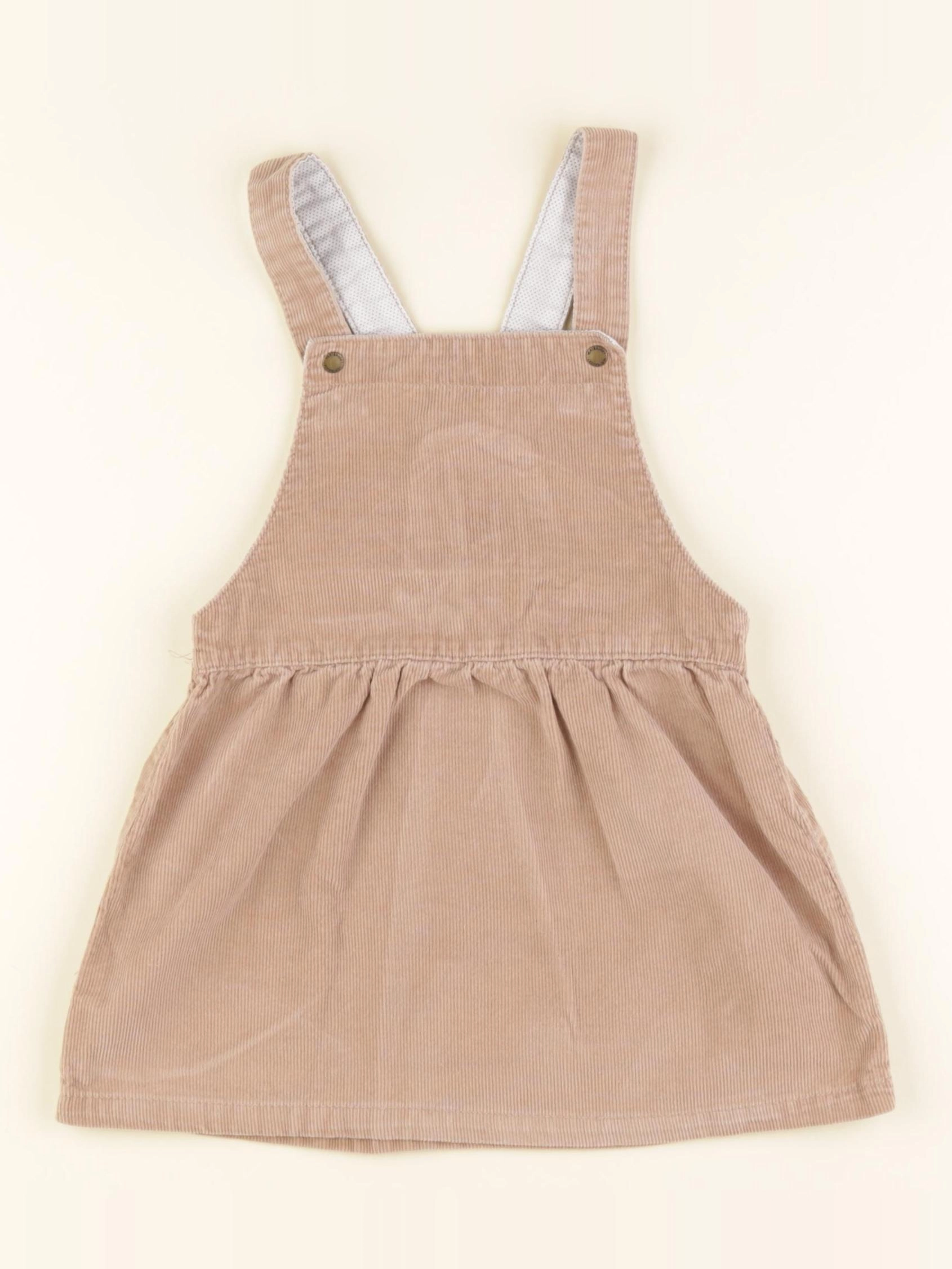 Vertbaudet - robe beige - 3 ans